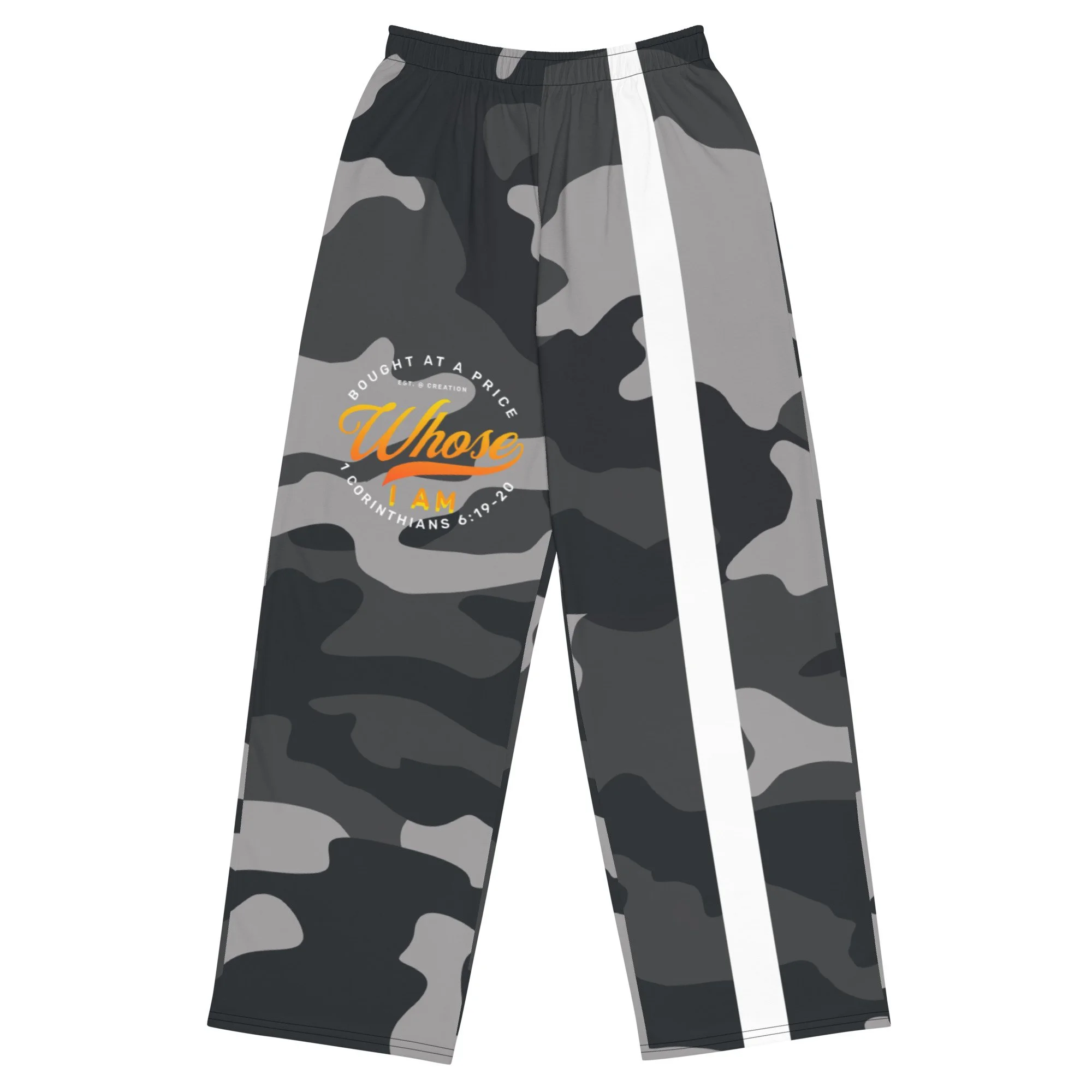 Unisex Wide-Leg Pants | Whose I Am (Fire)