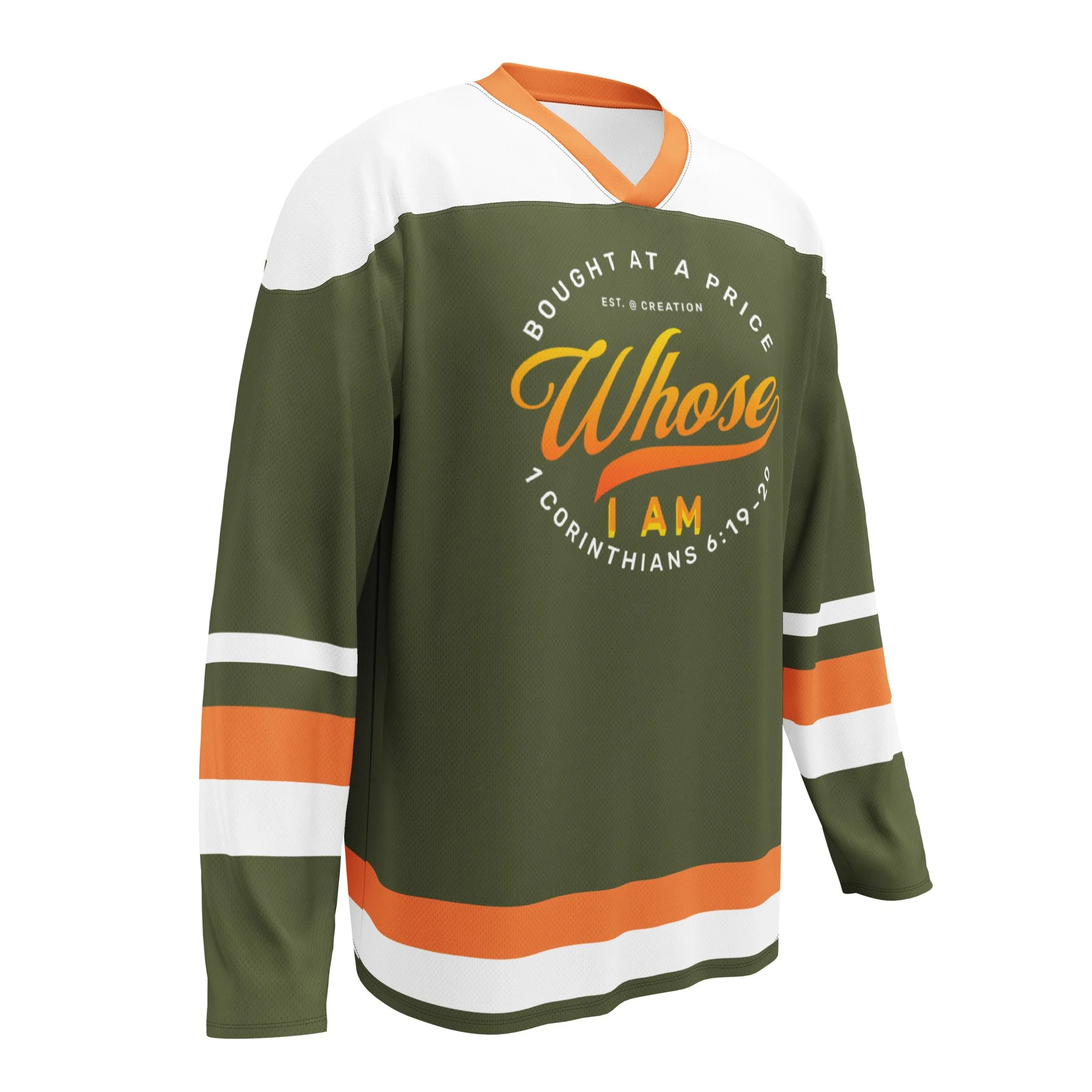 Hockey Fan Jersey | Whose I Am (Fire)