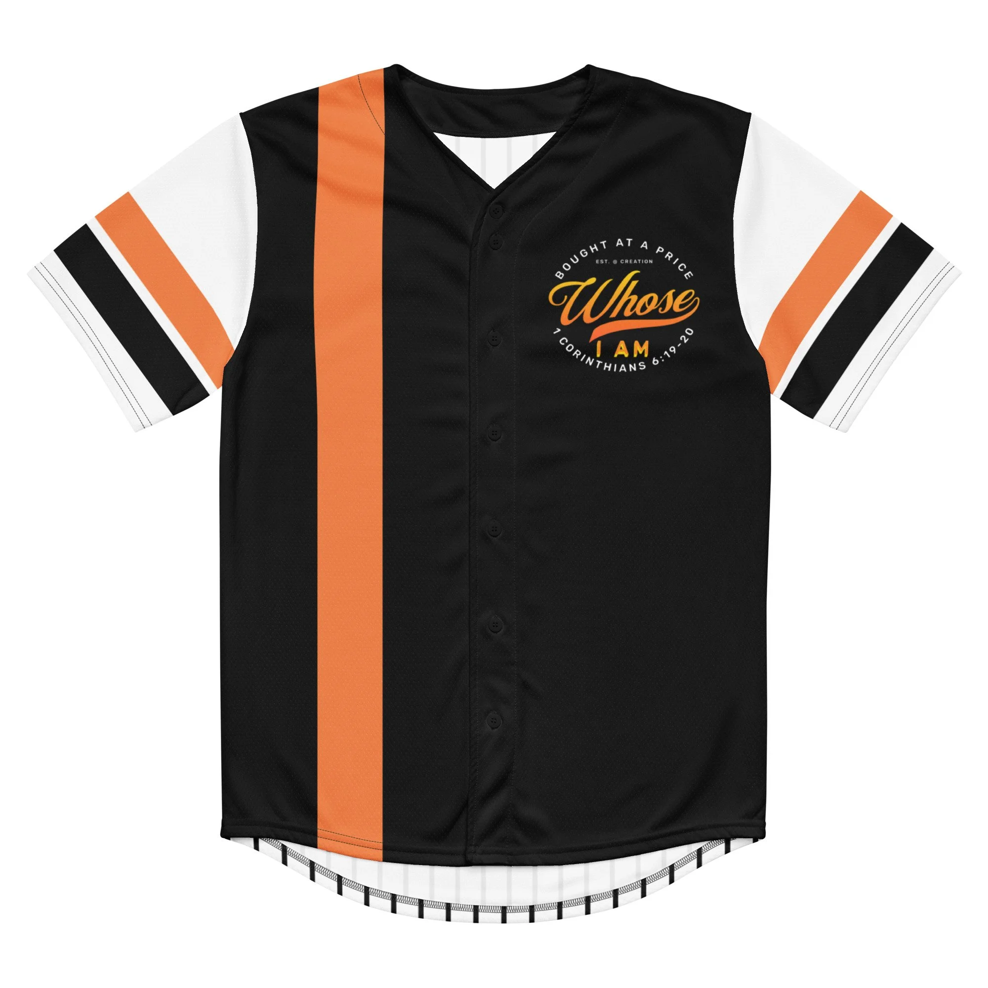 Baseball Jersey | Whose I Am (Fire)
