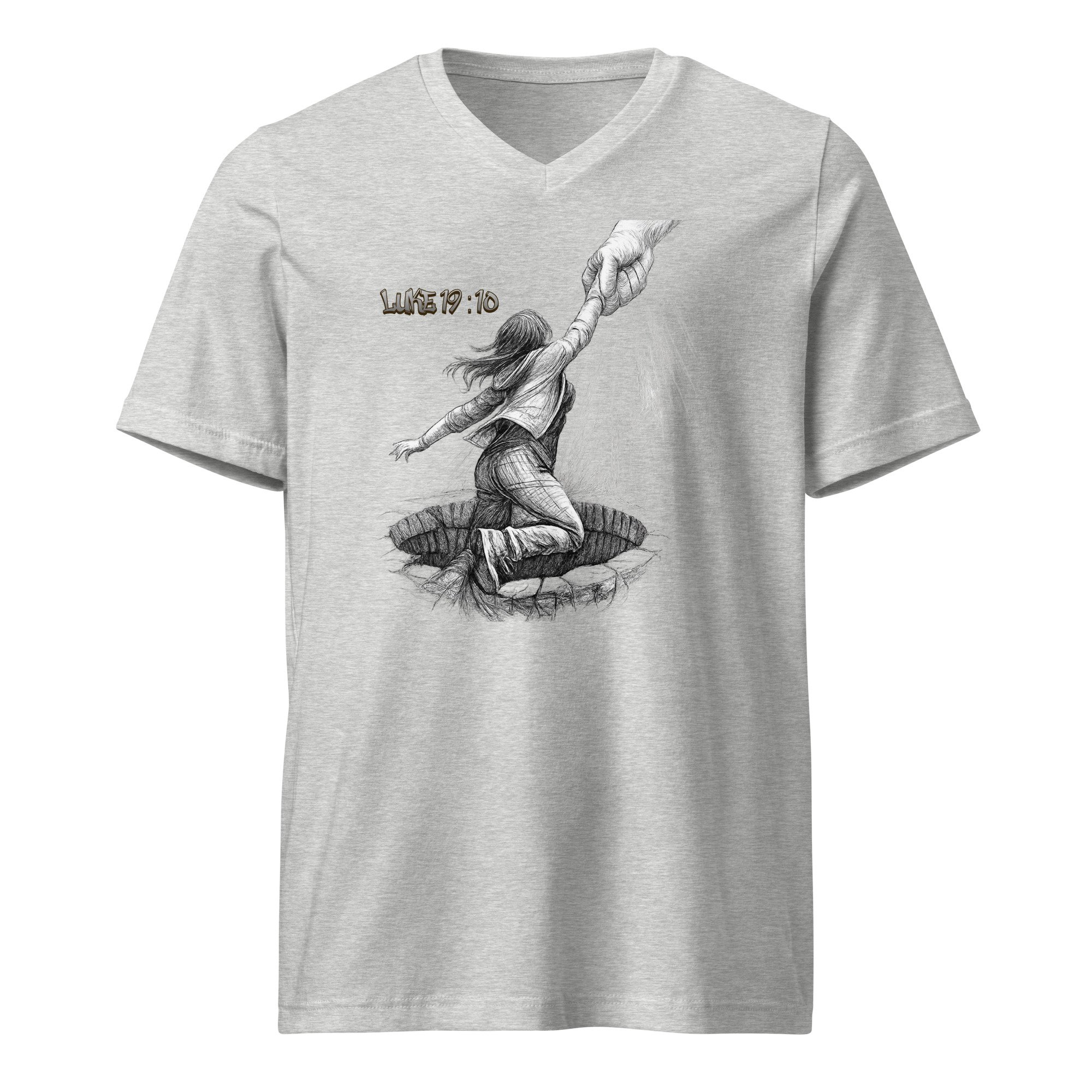 Unisex V-neck T-shirt | Bella + Canvas | The Lost