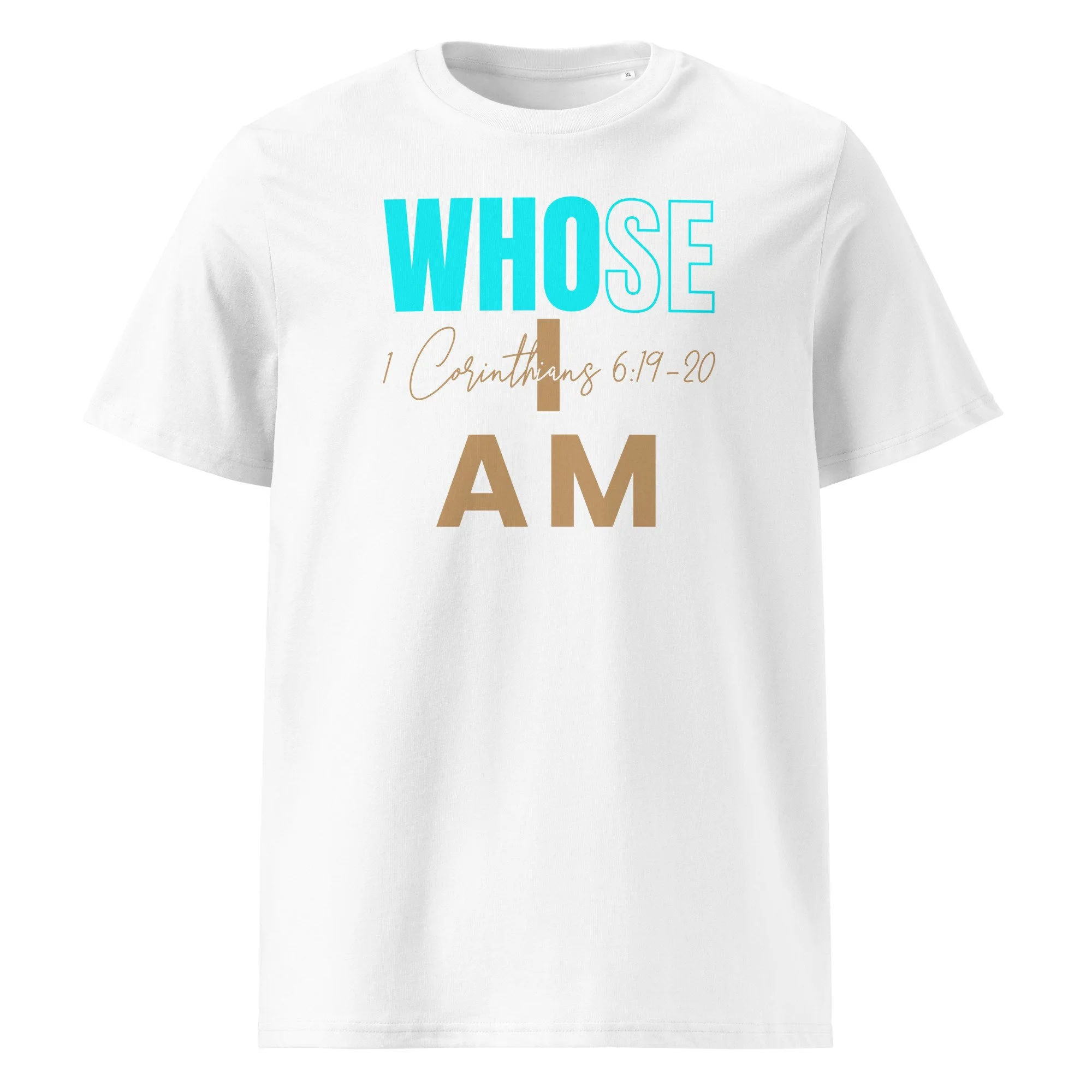 Unisex Organic Ribbed Neck T-shirt | Stanley/Stella | Whose I Am (Earth)
