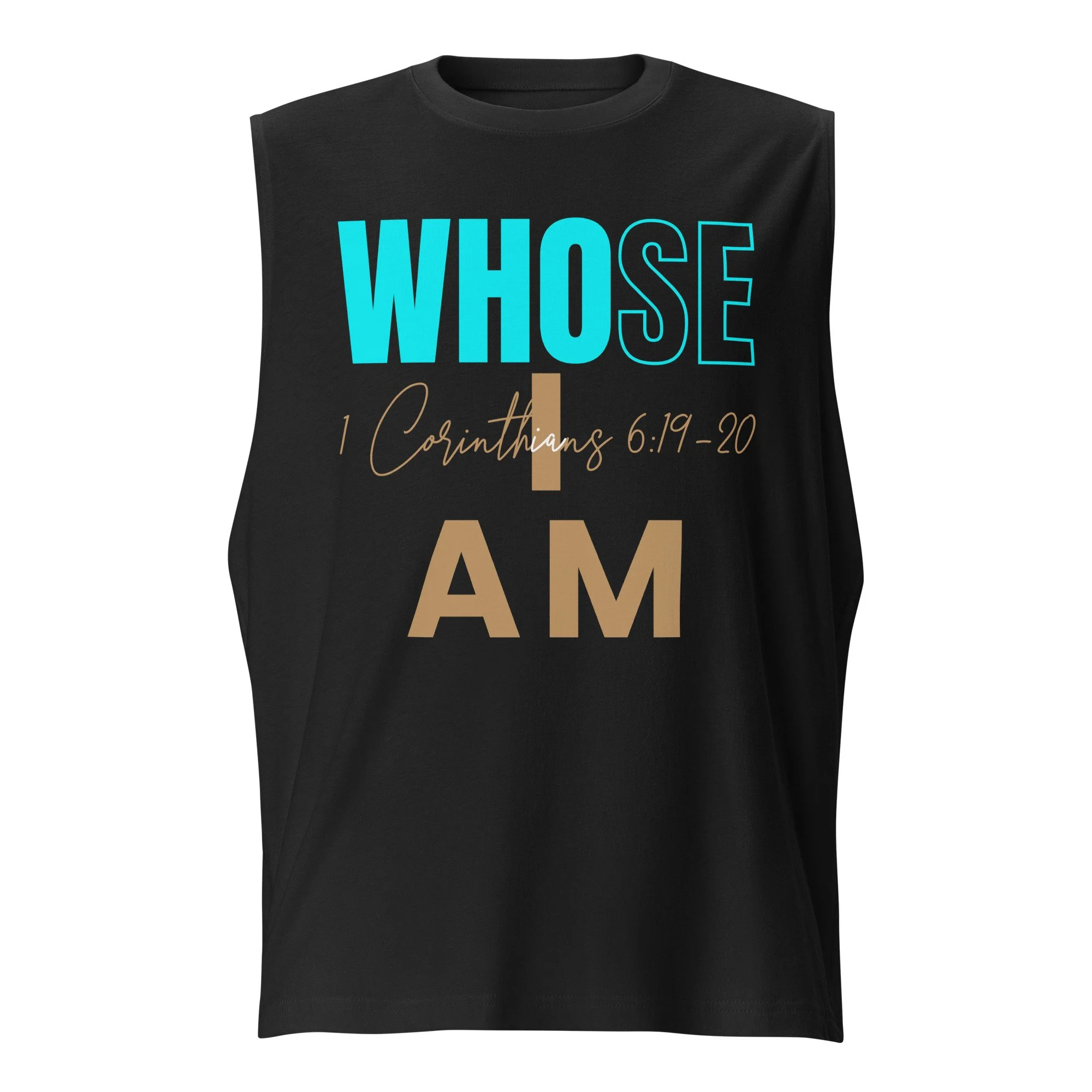 Unisex Muscle Shirt | Whose I Am (Earth)