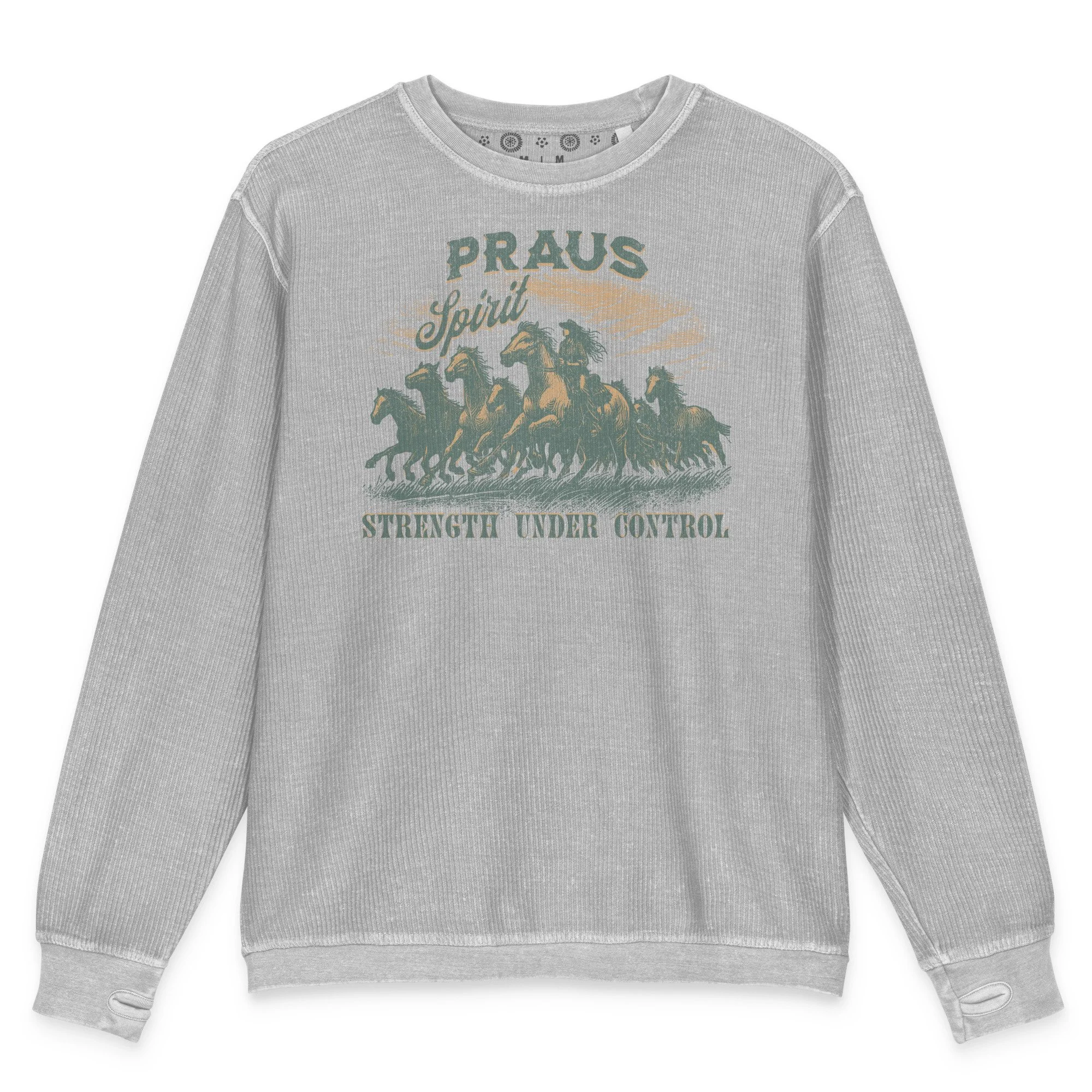 Comfy Cord Sweatshirt | Royce Brand | Praus Spirit