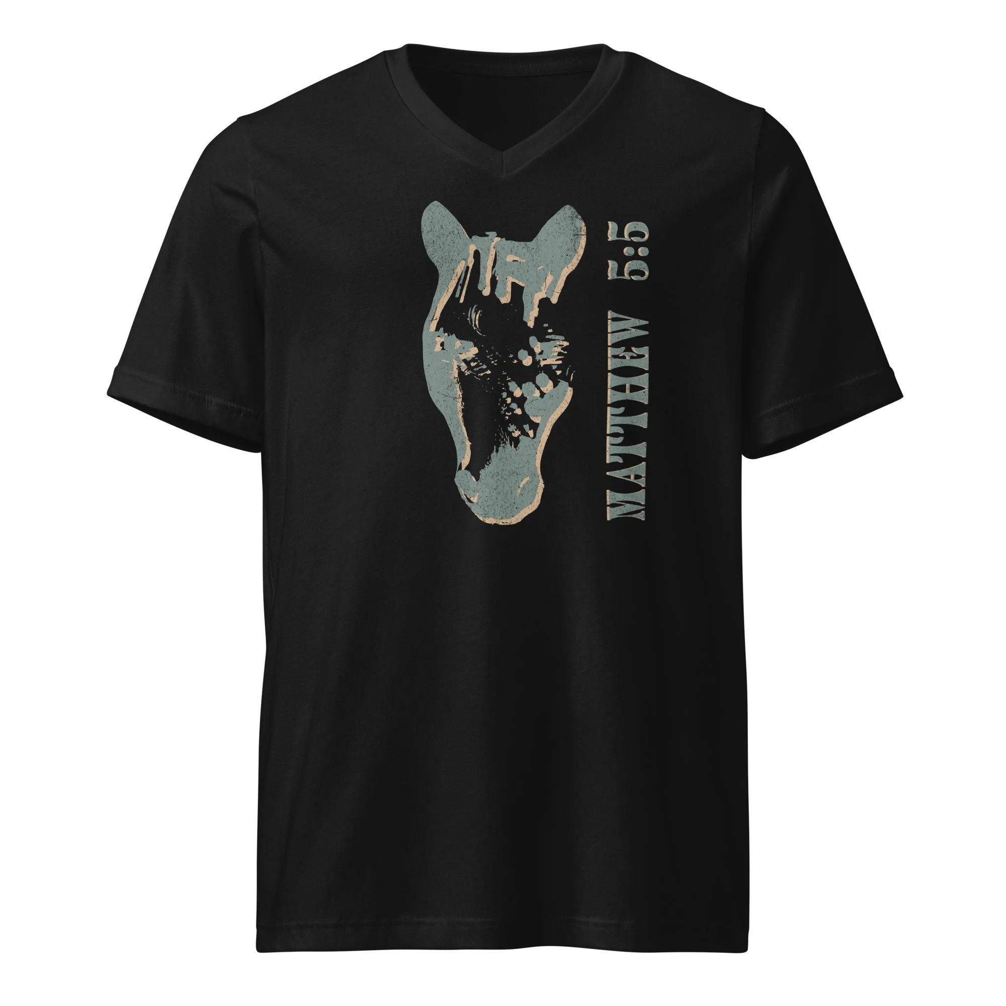 Unisex V-neck T-shirt | Bella + Canvas | Praus Spirit