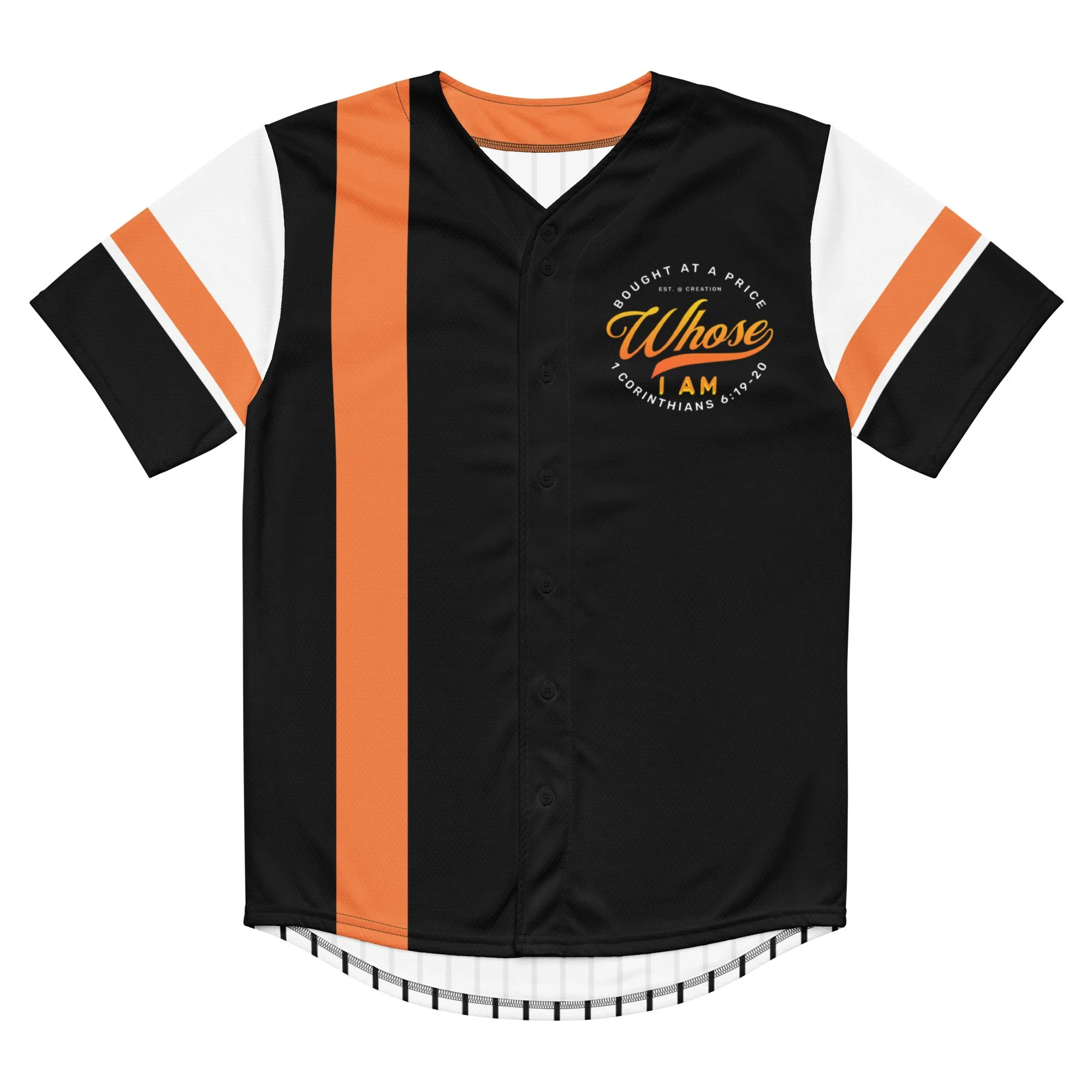 Baseball Jersey | Whose I Am (Fire)