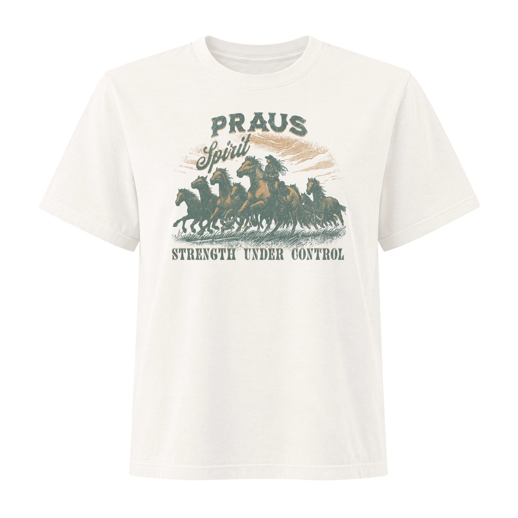 Women's Heavyweight Boxy Tee | Bella + Canvas | Praus Spirit