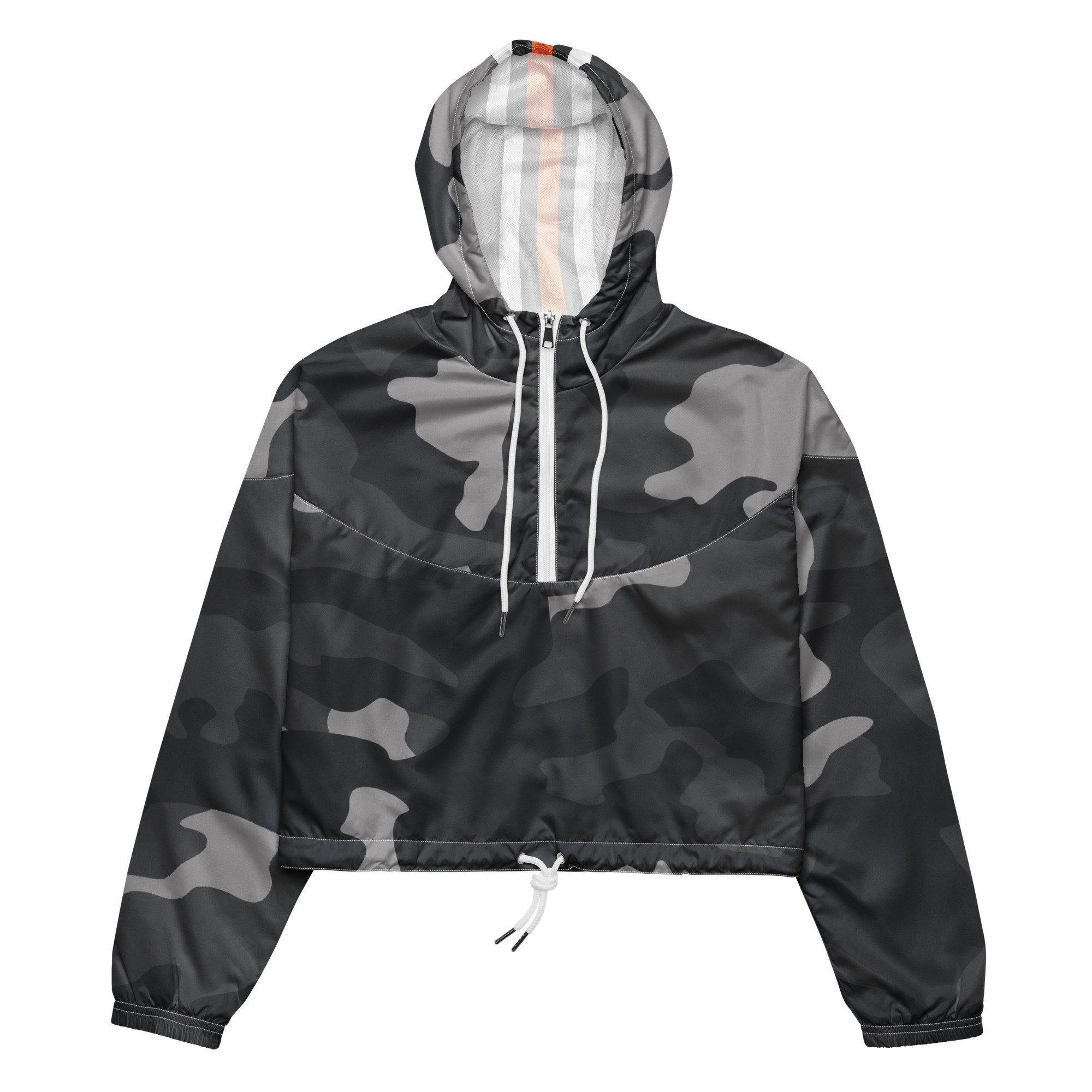 Women’s Cropped Windbreaker | Whose I Am (Fire)