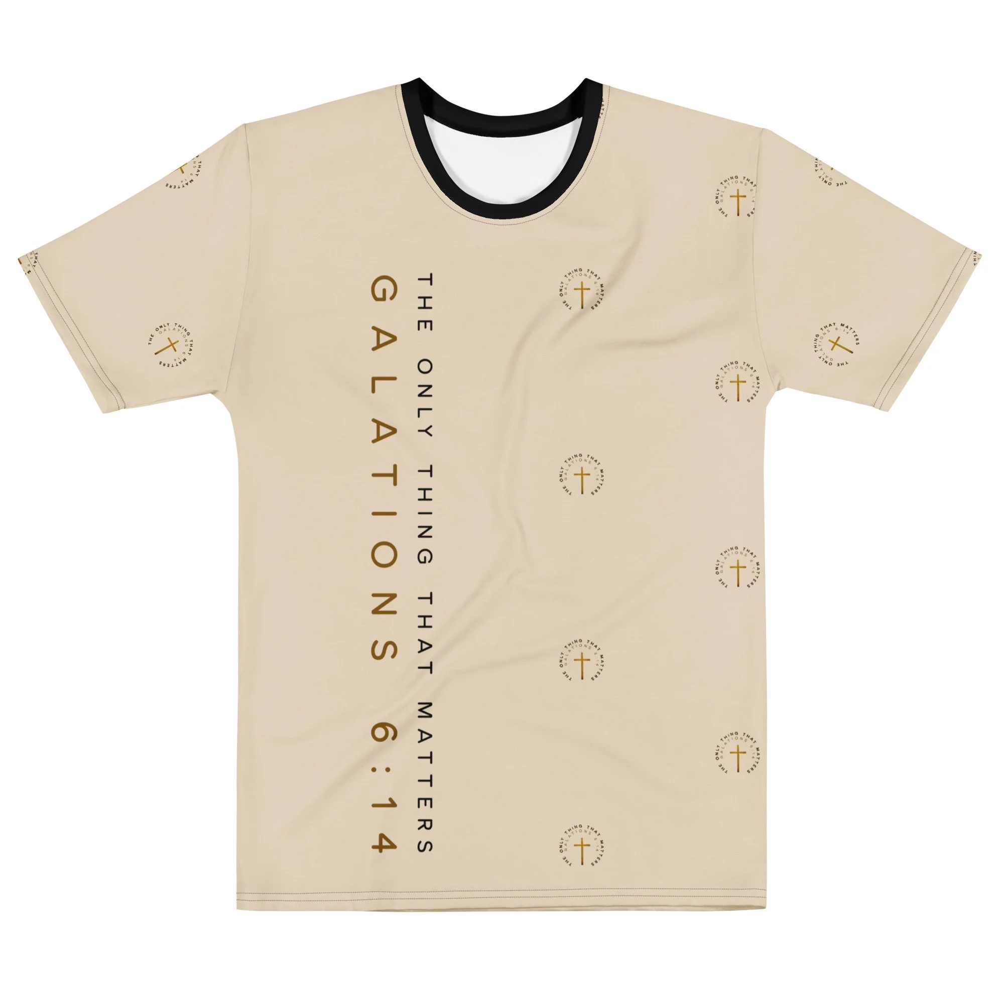 Unisex Cotton Crew Neck T-shirt | The Cross