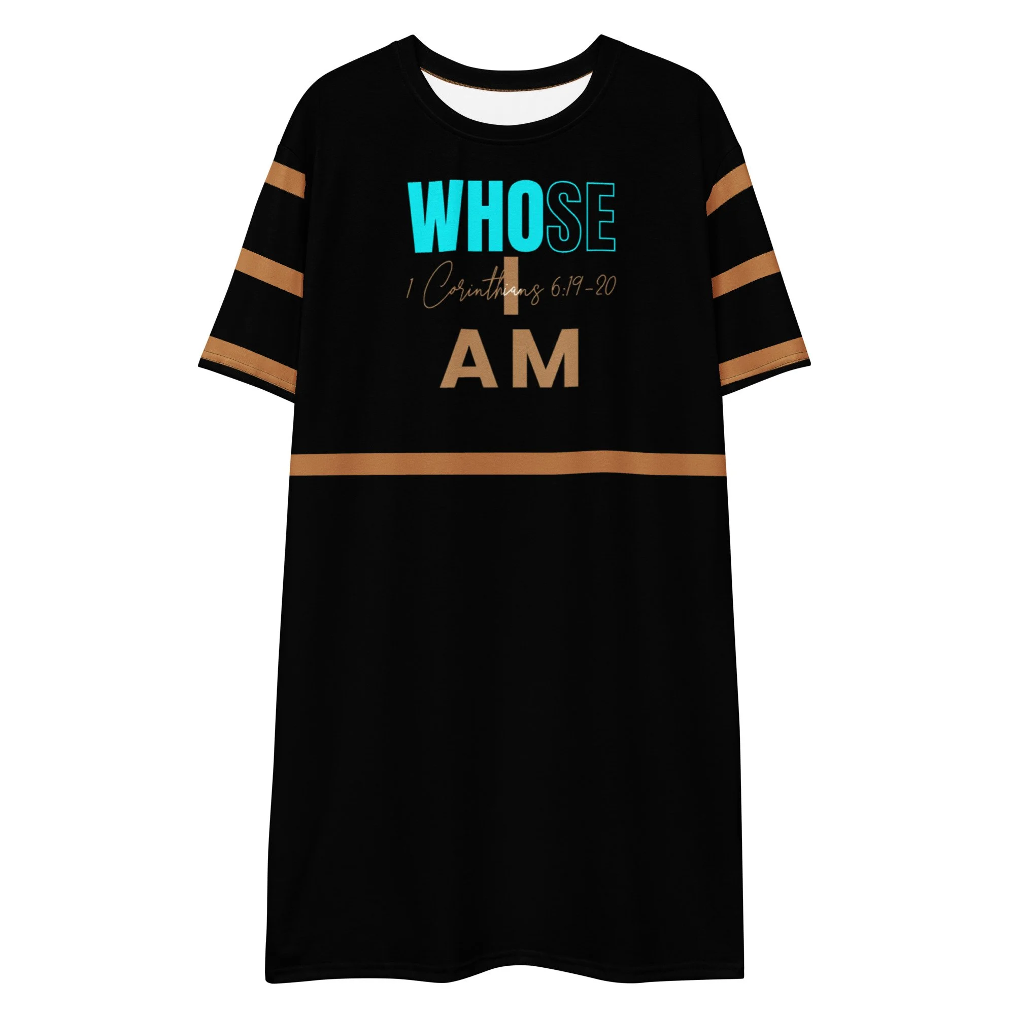 T-shirt Dress | Whose I Am (Earth)