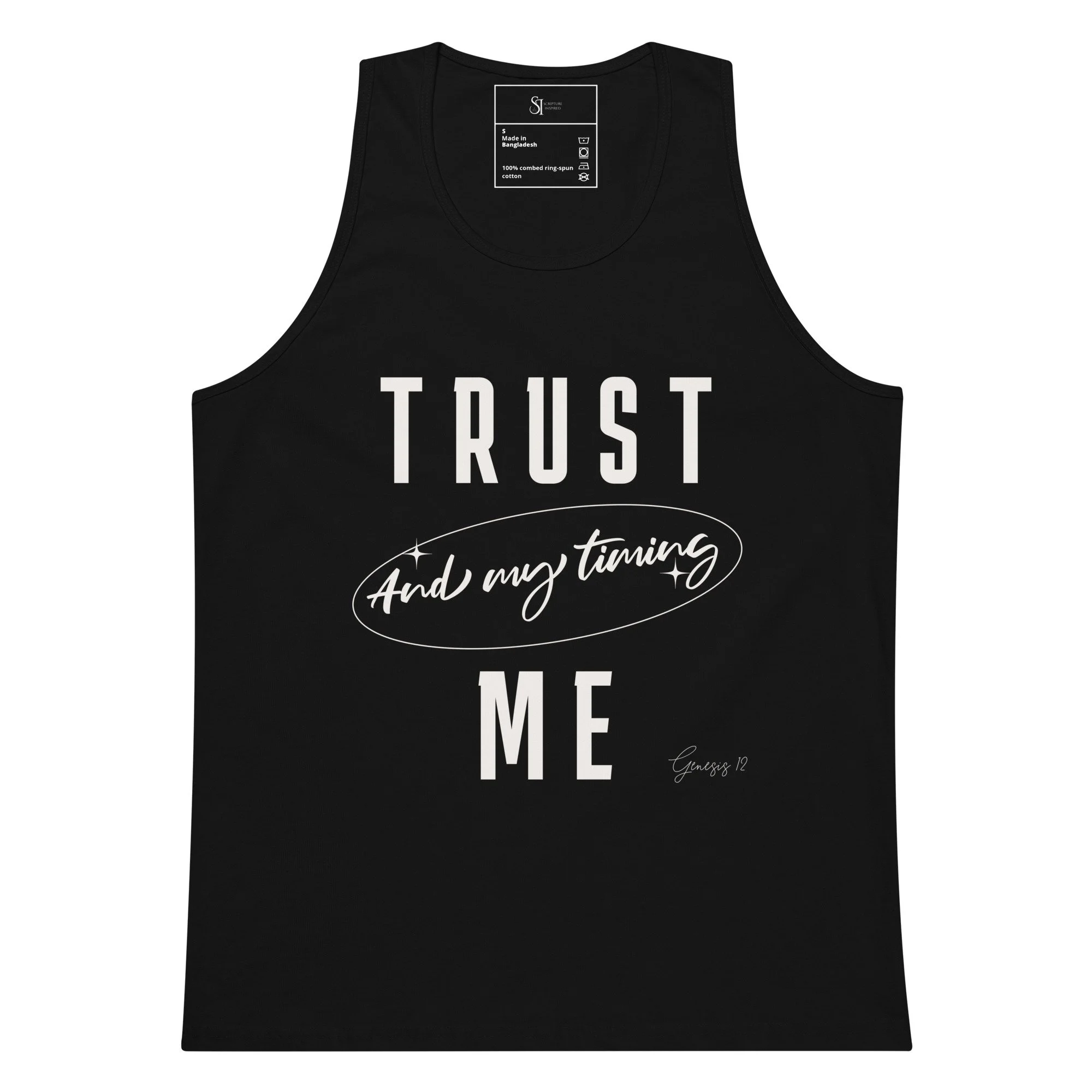 Men’s Premium Tank Top | Cotton Heritage | Trust Me