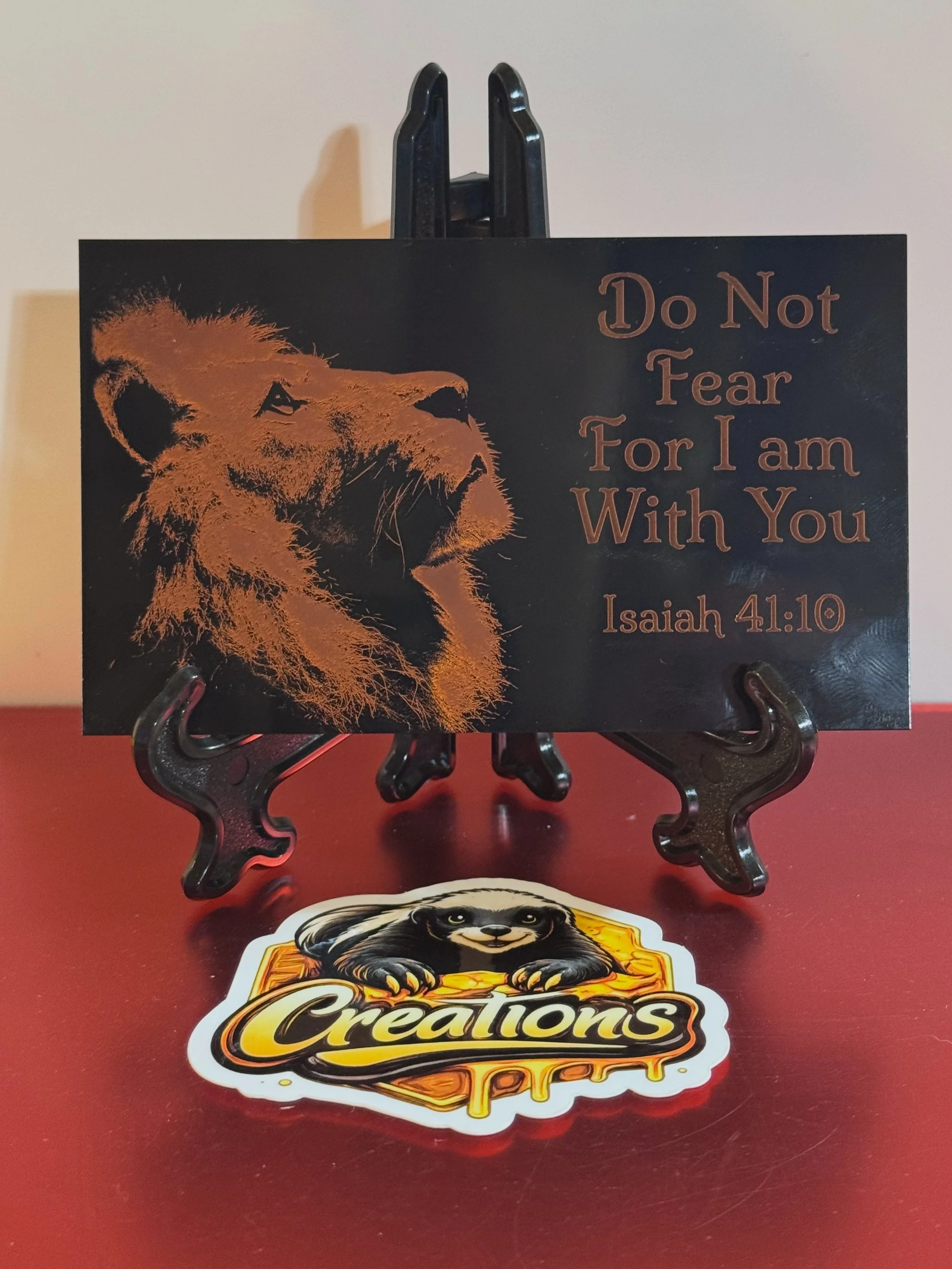 Do not fear....