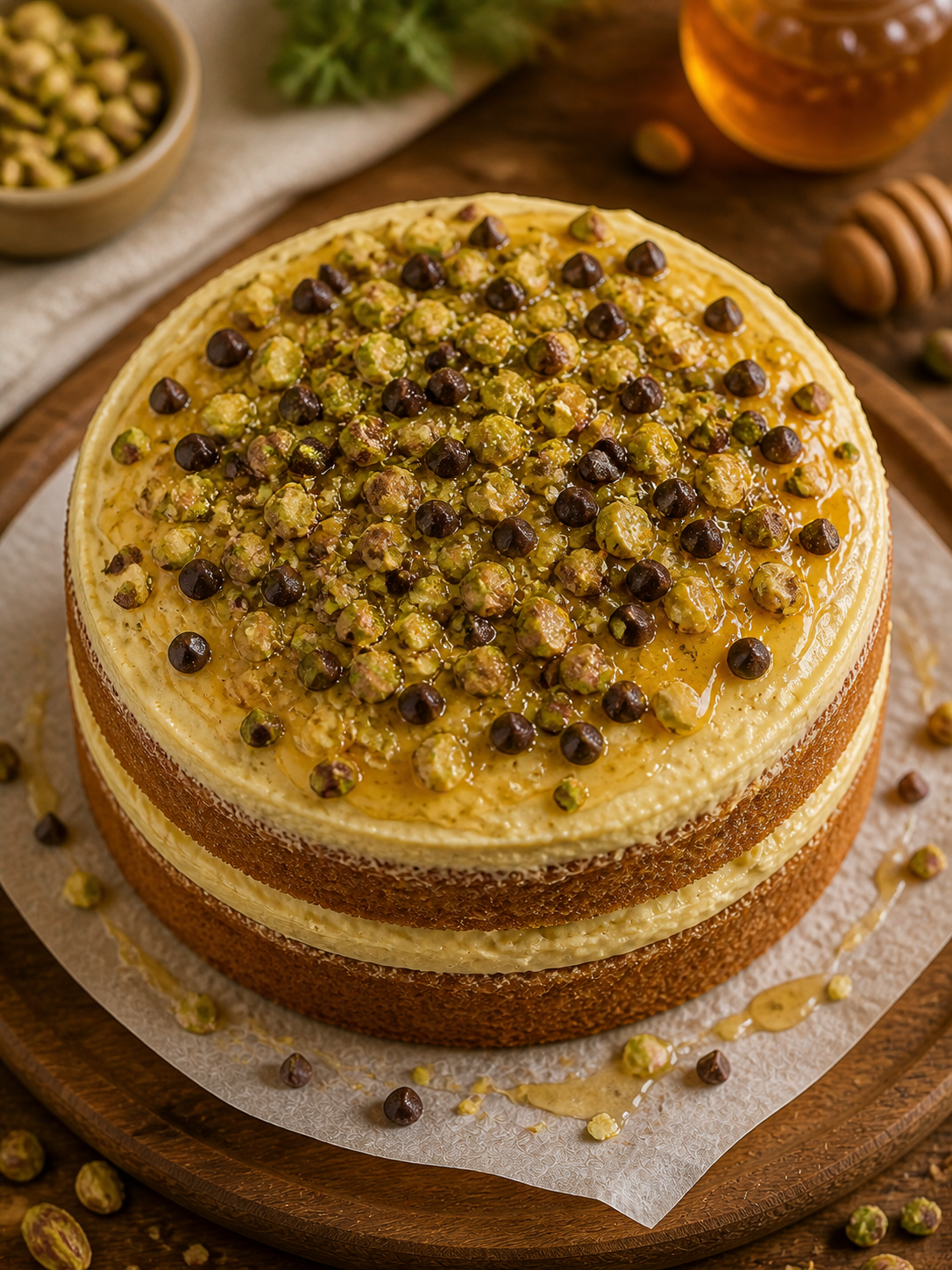Pistachio Chocolate Honey
