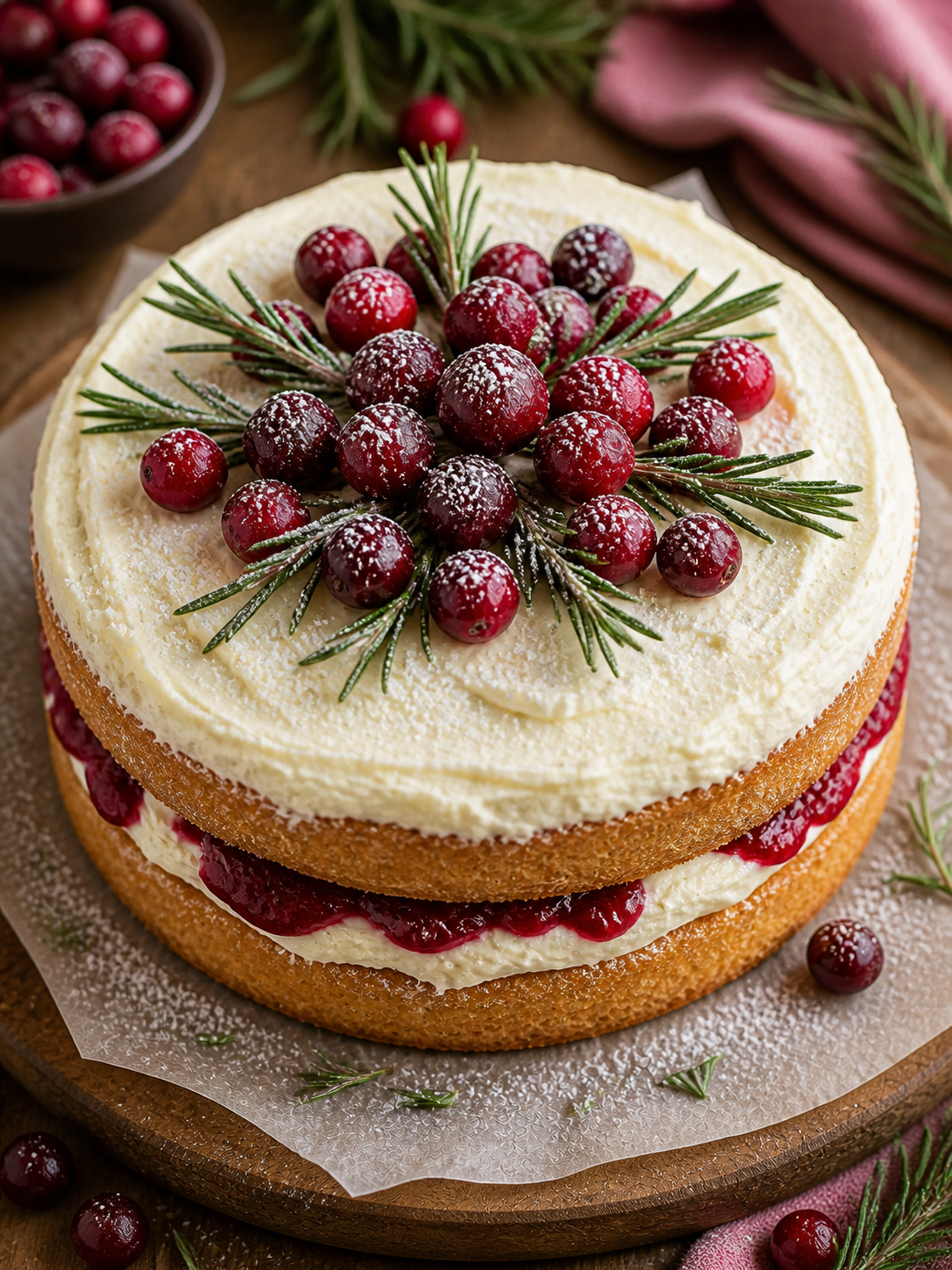 Cranberry Rosemary
