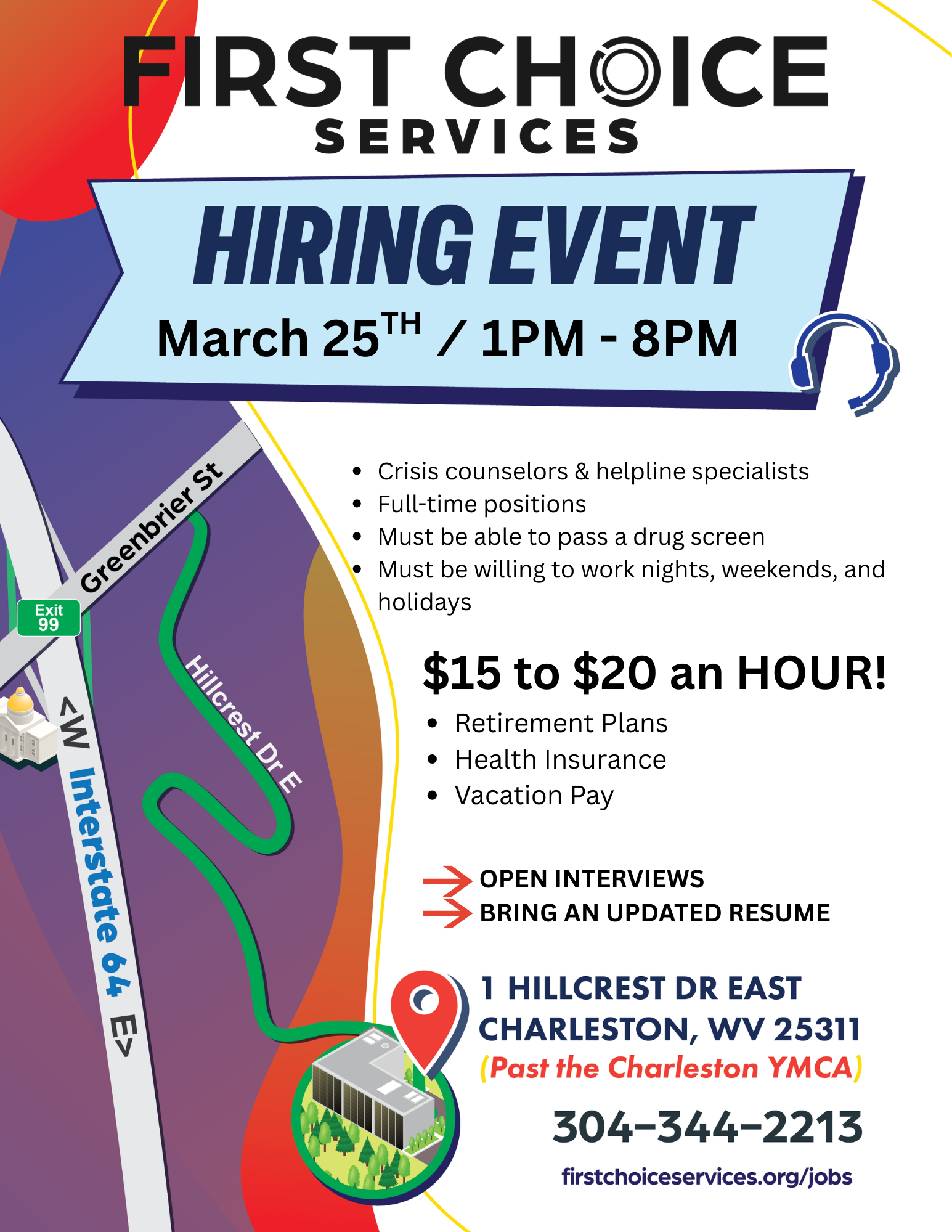 Join us for an open interview event!