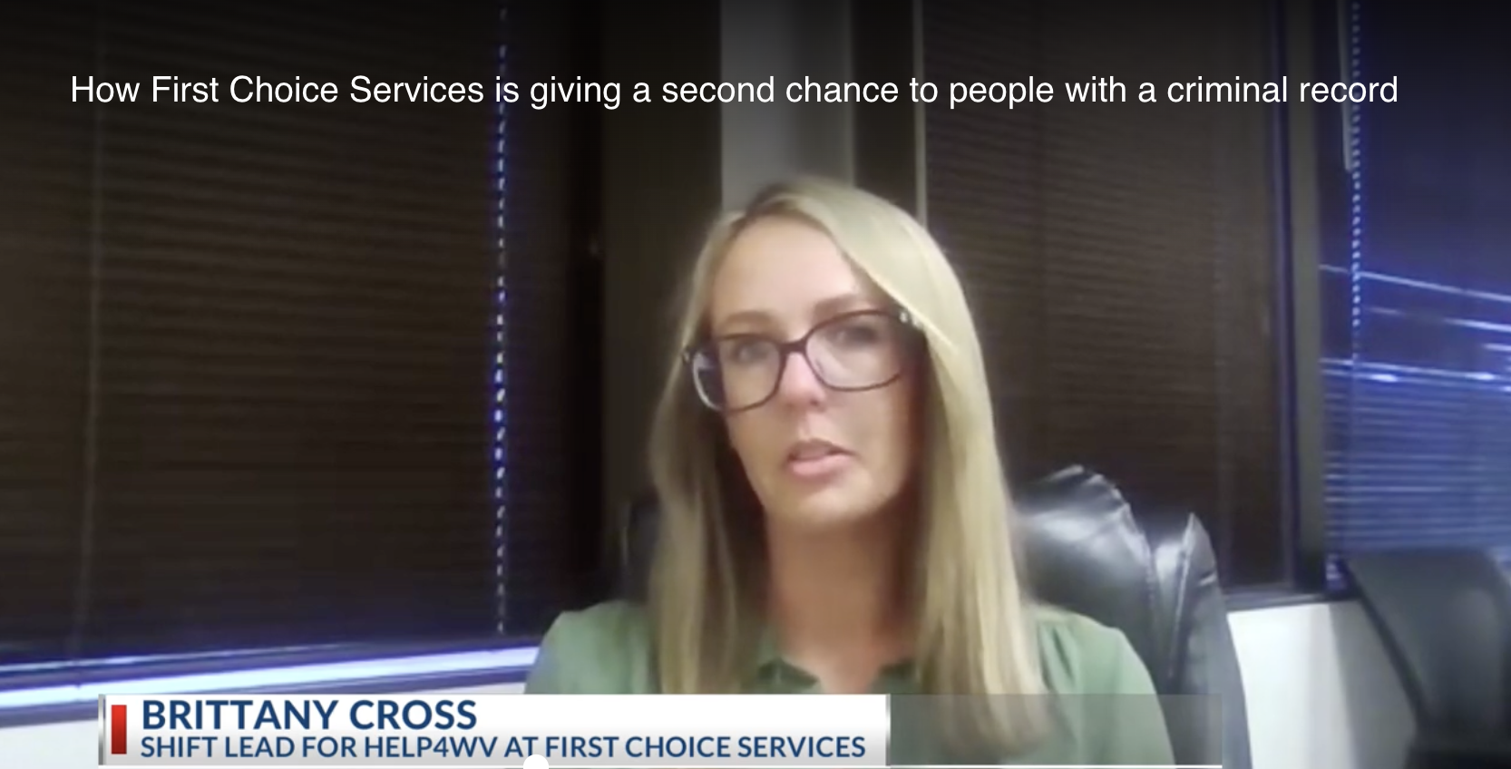 How First Choice Services is giving a second chance to people with a criminal record