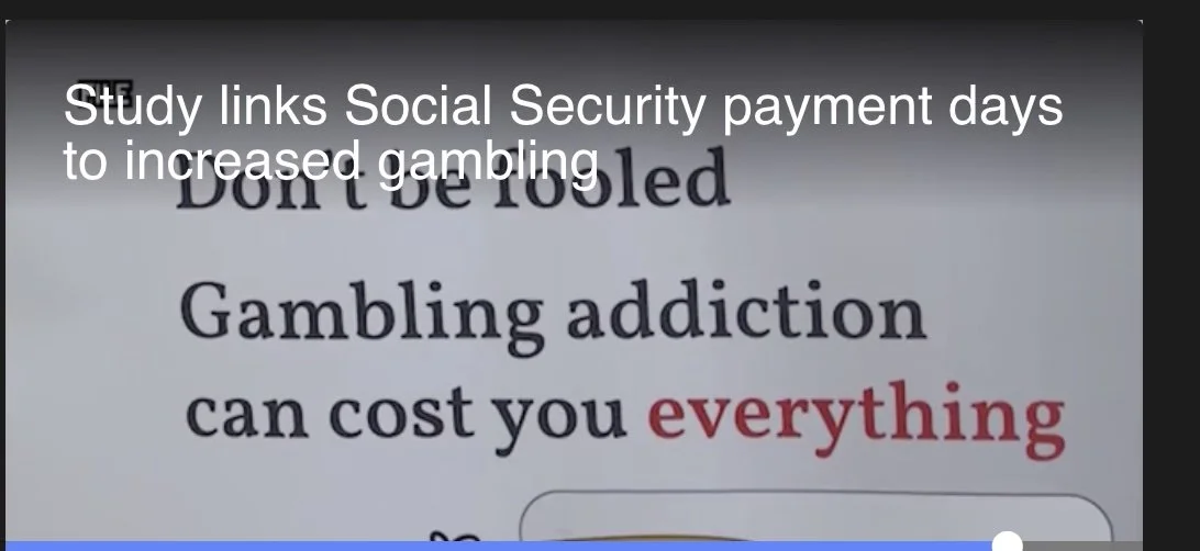 Study links Social Security payment days to increased gambling