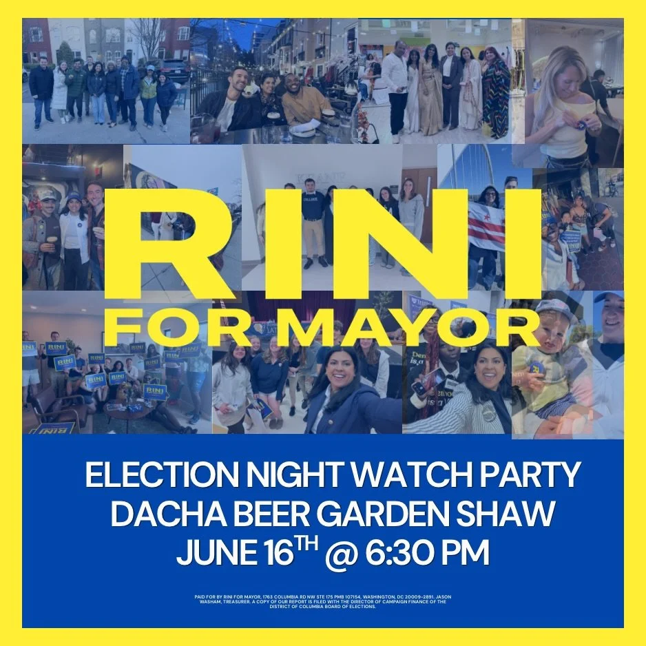 DC, 1 week until Election Day. Join us at @dachashaw to celebrate all of your hard work. And remember: As of today, 94.5% of registered Democrats haven&rsquo;t cast their ballots yet. Keep spreading the word to your friends and neighbors so we can ma
