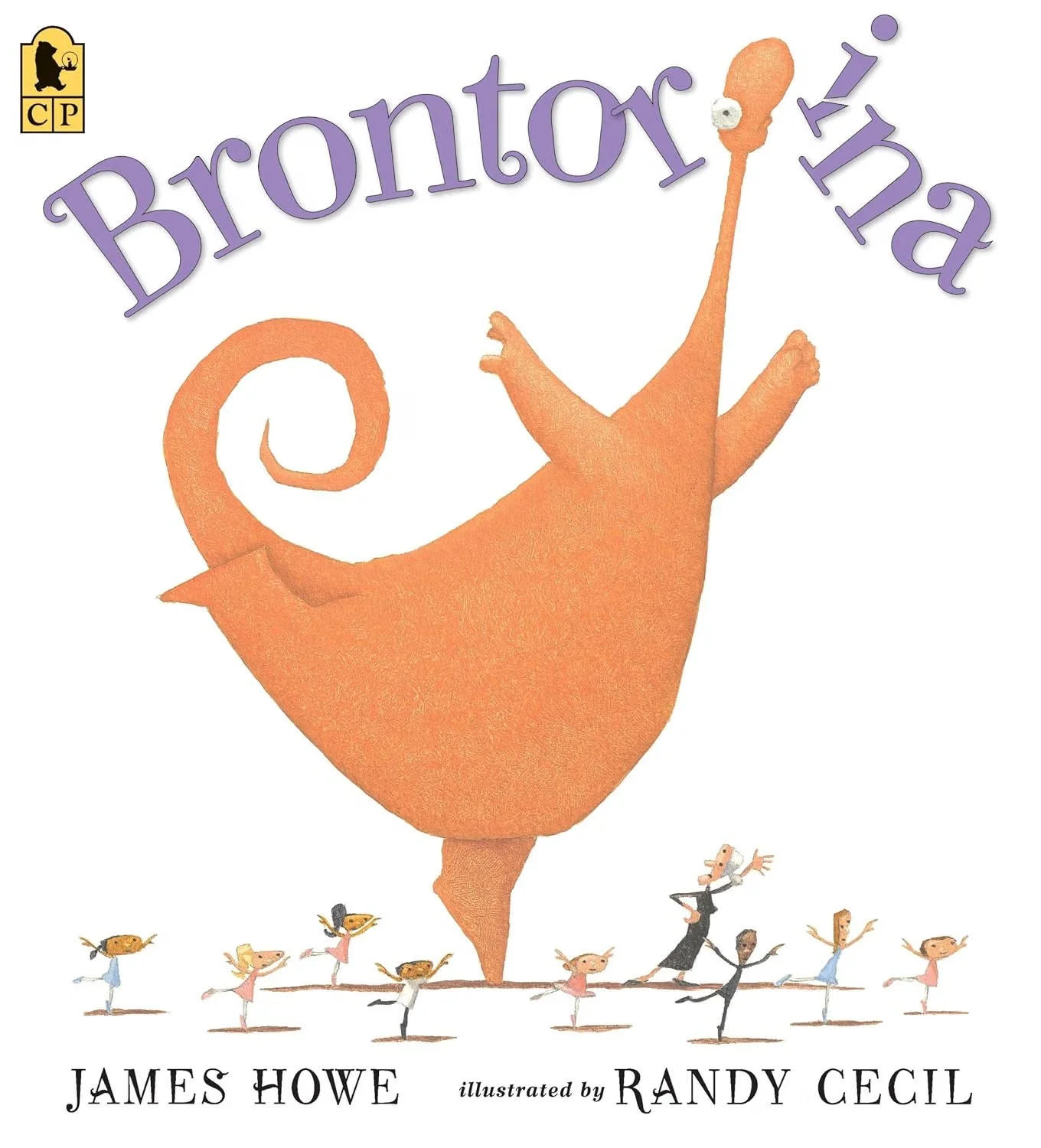 Illustration of the book cover for 'Brown Bear, Brown Bear, What Do You See?' showing a large orange brown bear and children holding hands at the bottom.