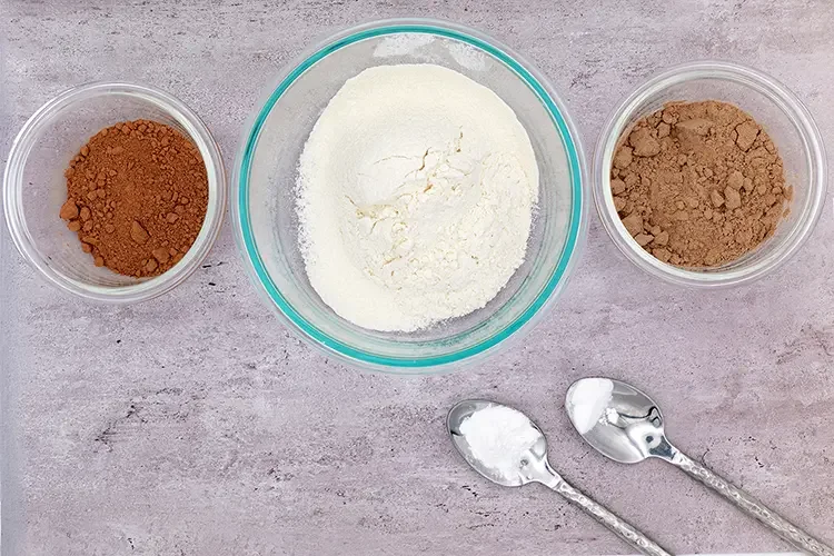 All-purpose flour sifted through a fine mesh sieve