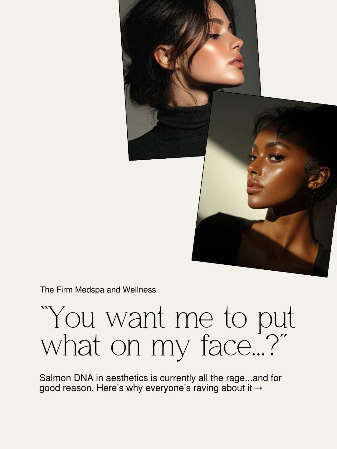 Not all post-microneedling treatments are created equal.
Salmon DNA (PDRN), often referred to as VAMP, is a regenerative biologic that supports skin repair, cellular communication, and collagen production making it an ideal pairing with microneedling