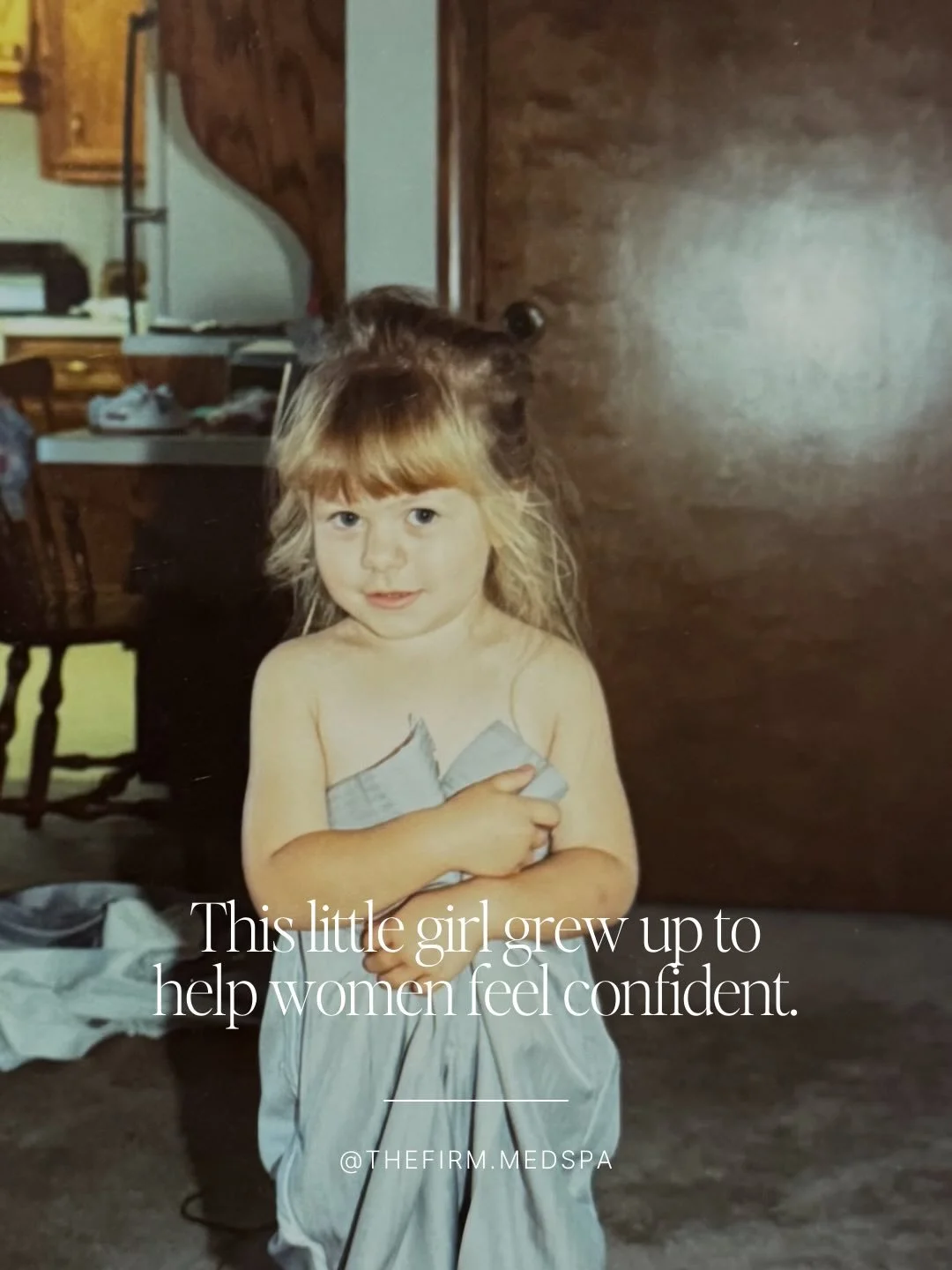 This little girl had no idea what she would grow up to do.

But she loved asking questions, and figuring out how things work.

Fast forward a few decades&hellip; and that curiosity turned into a career helping women navigate hormones, aging, skin hea