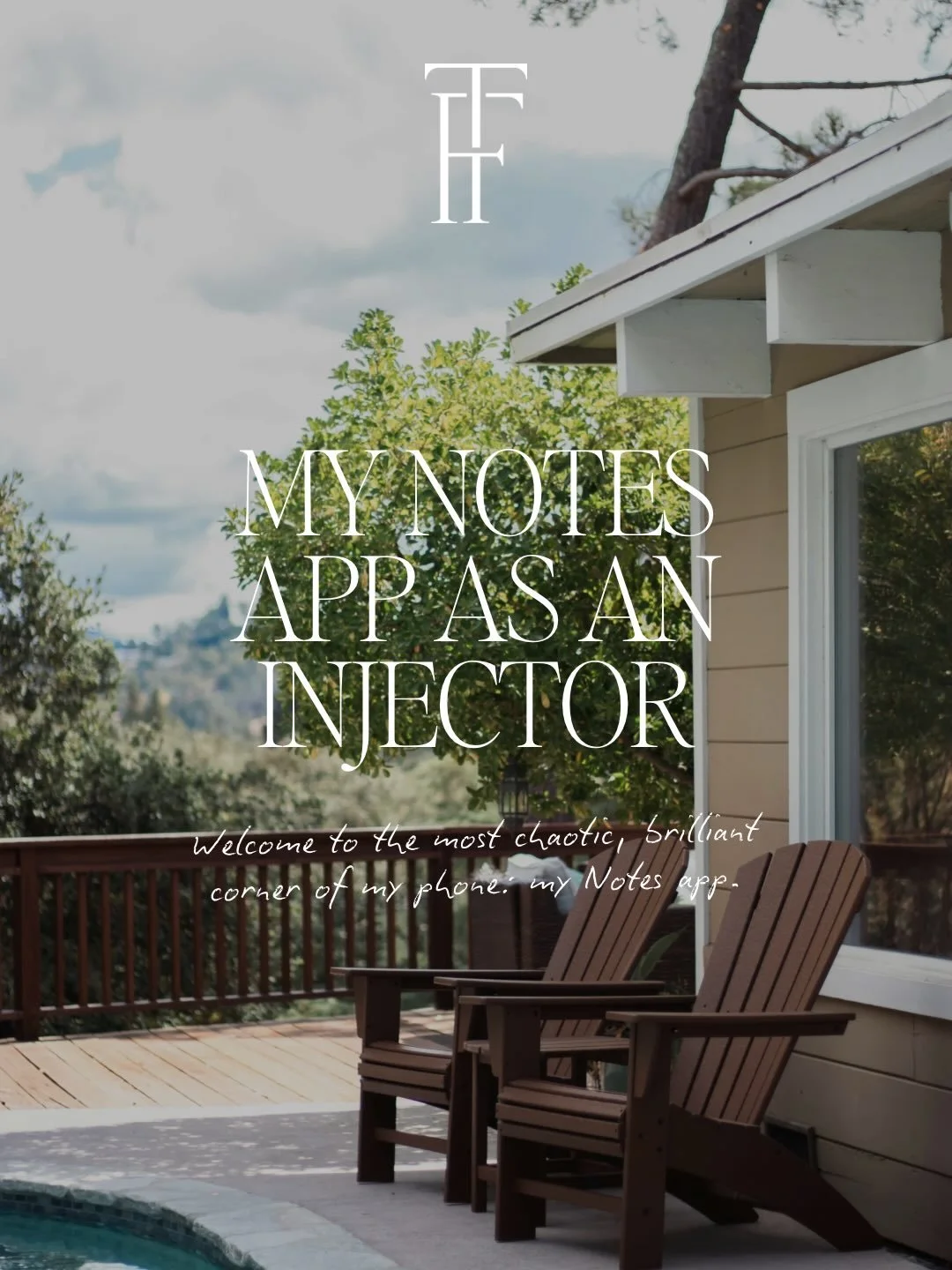 My Notes app might be the most chaotic part of my phone.

Half personal thoughts
Half patient ideas
Things I didn&rsquo;t want to forget in the moment
And random reminders that only make sense to me

It&rsquo;s not organized.
It&rsquo;s not pretty.
B