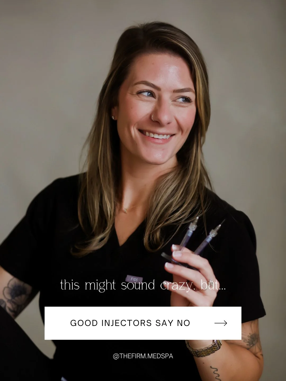 Not every appointment ends with a &ldquo;yes.&rdquo;

And that&rsquo;s intentional.

As an injector, my role isn&rsquo;t just to treat, it&rsquo;s to assess, protect, and guide. Sometimes that means saying no.

I may say no when:
&bull; Your skin bar