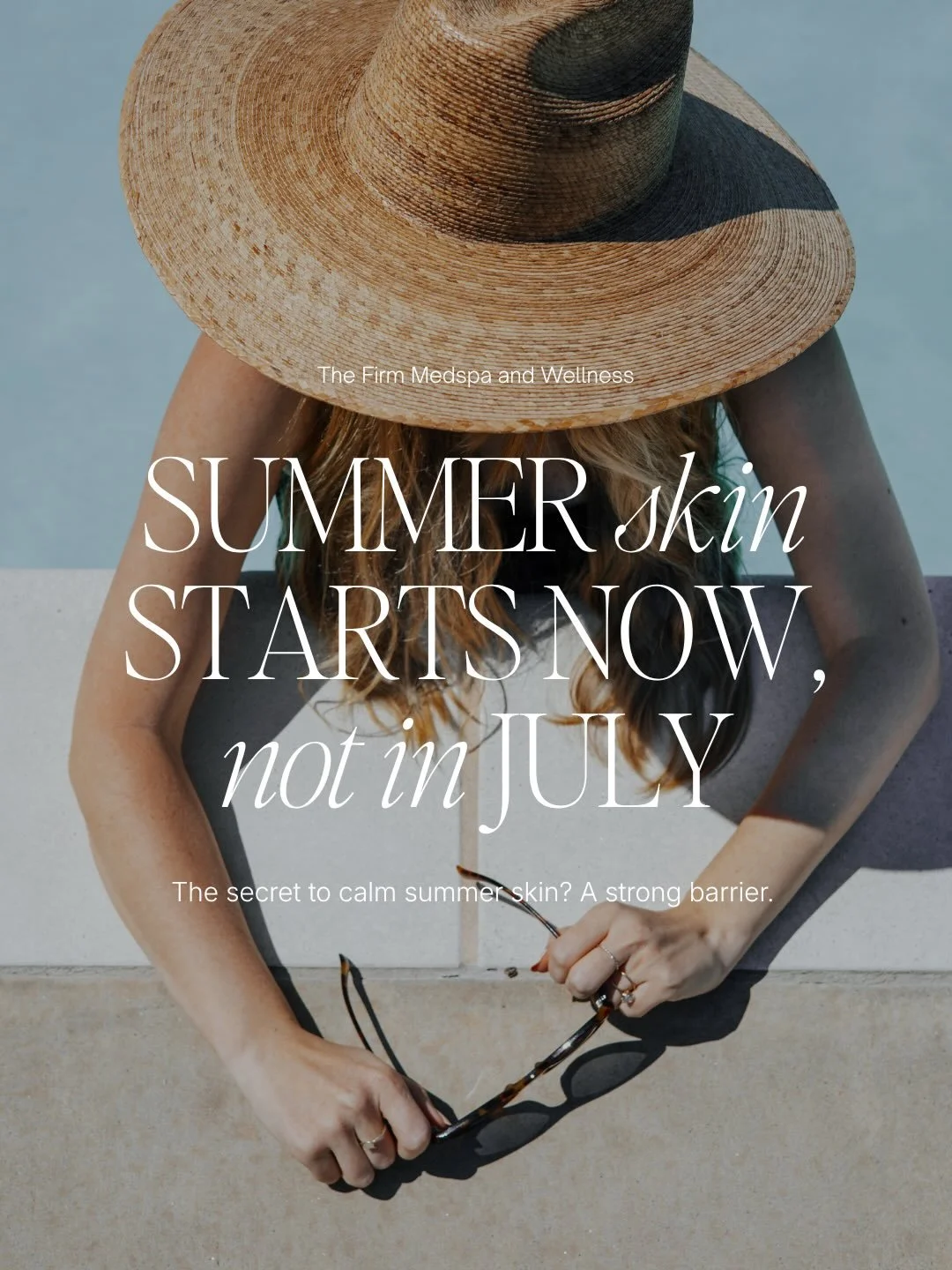 Say it with me:
summer skin starts now&hellip; not in July

If you wait until it&rsquo;s hot and humid to think about your skin, you&rsquo;re already behind

Barrier first = fewer breakouts, better texture, and skin that can actually tolerate the sea