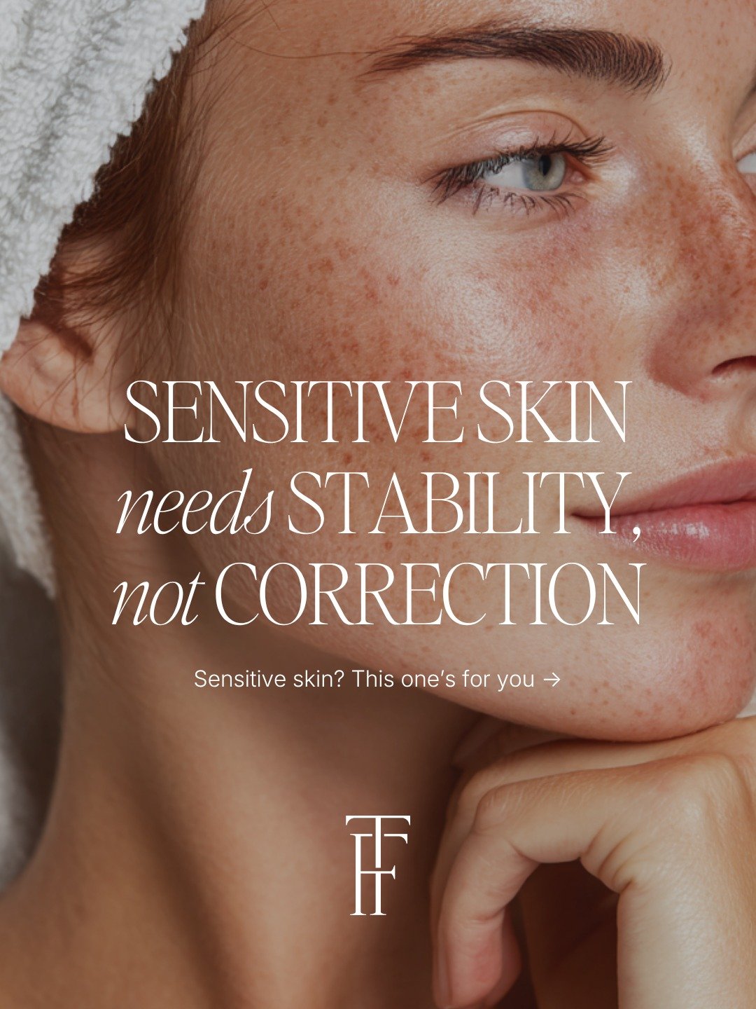 Sensitive skin doesn&rsquo;t need more correction&hellip; it needs stability

If your skin is constantly reacting, breaking out, or feeling irritated
it&rsquo;s not asking for stronger products
it&rsquo;s asking for support

Think:
&bull; barrier rep