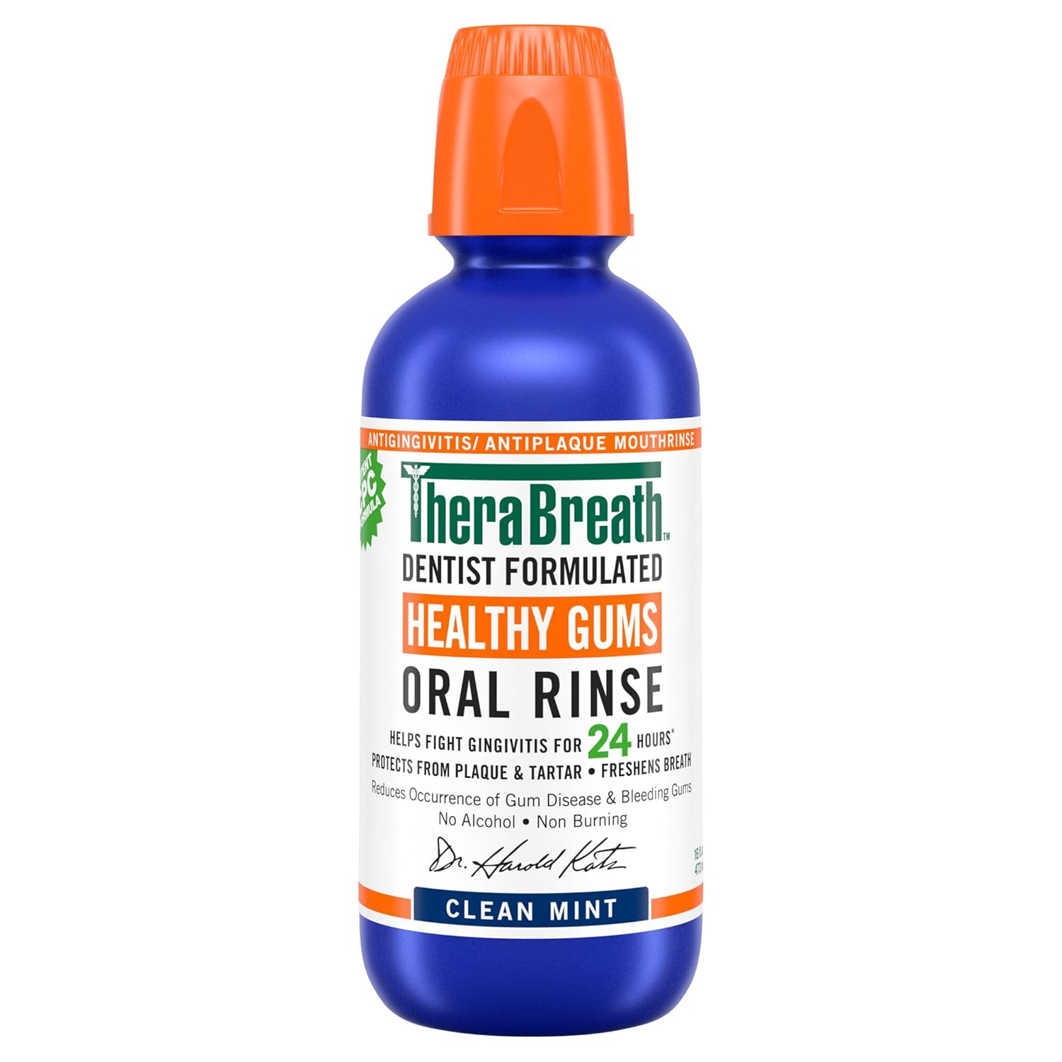 TheraBreath Healthy Gums Oral Rinse - Clean Mint