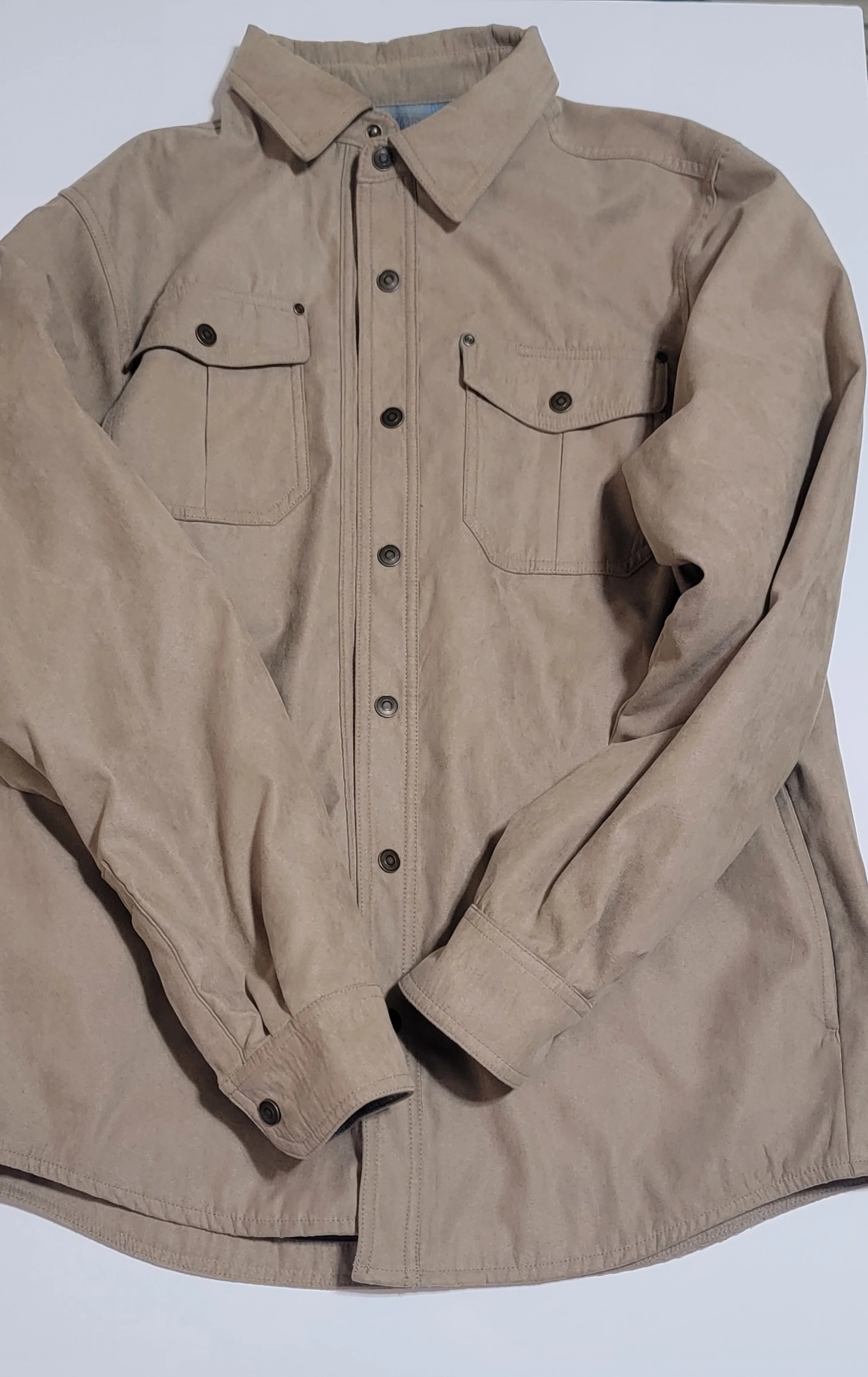 Men's Medium CQR inner flannel coat