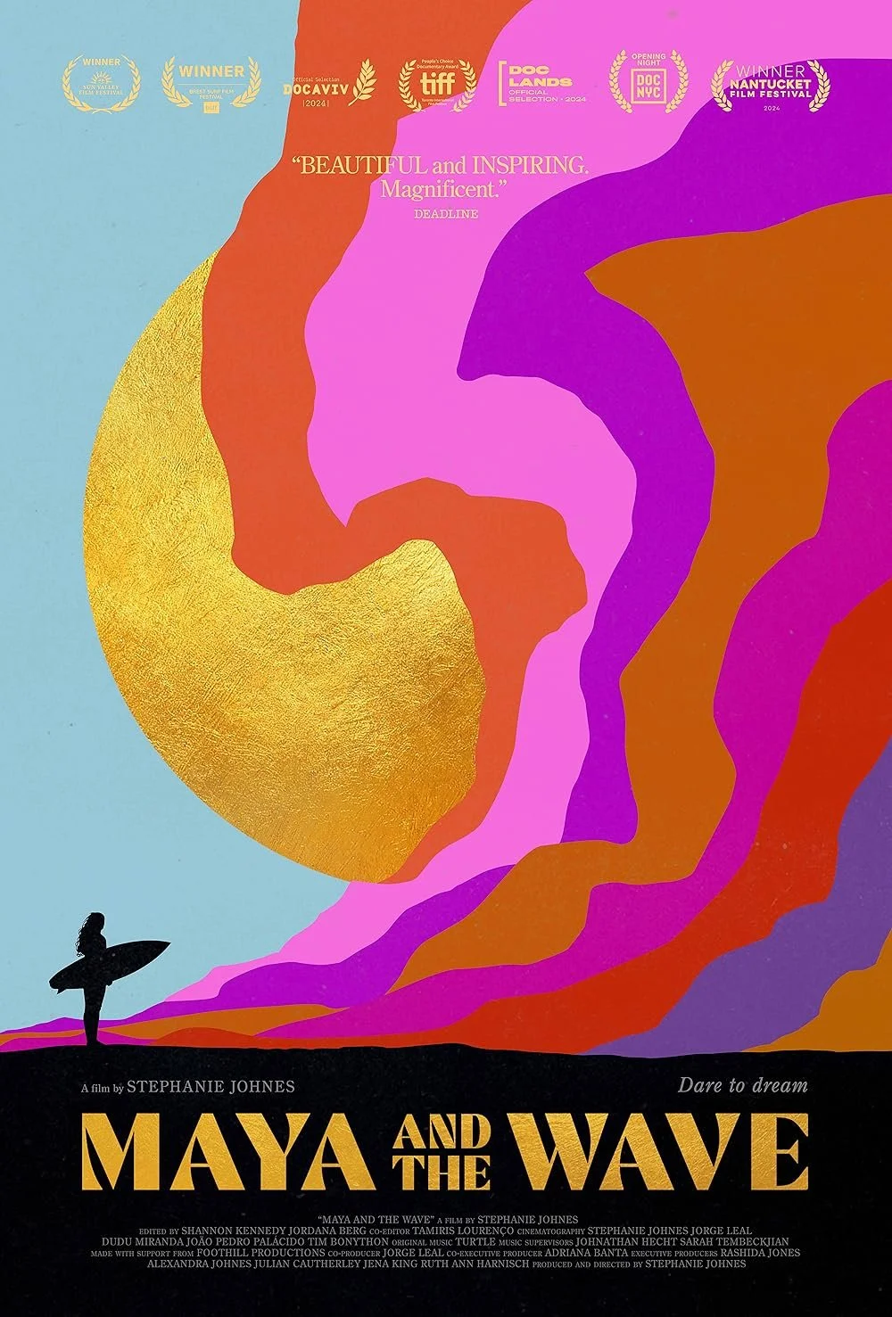 "Maya and the wave" Dokumentation (1h35min) DoP