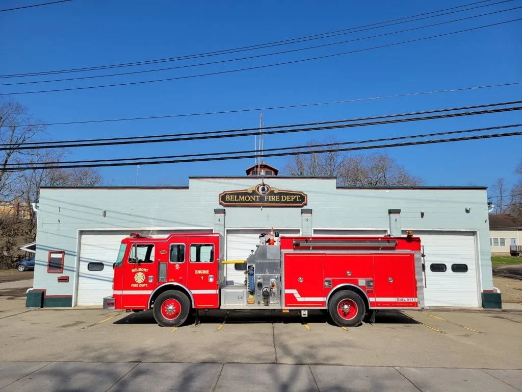  2000 KME Custom Chassis Engine 
 
6-man cab with a 1250 GPM Pump and a 1000 Gal Tank
 
We purchased this truck used from Gowanda Fire Department in 2015. This is our first due engine for Structure Fires. It carries 5 MSA G1 SCBA’s with integrated TI