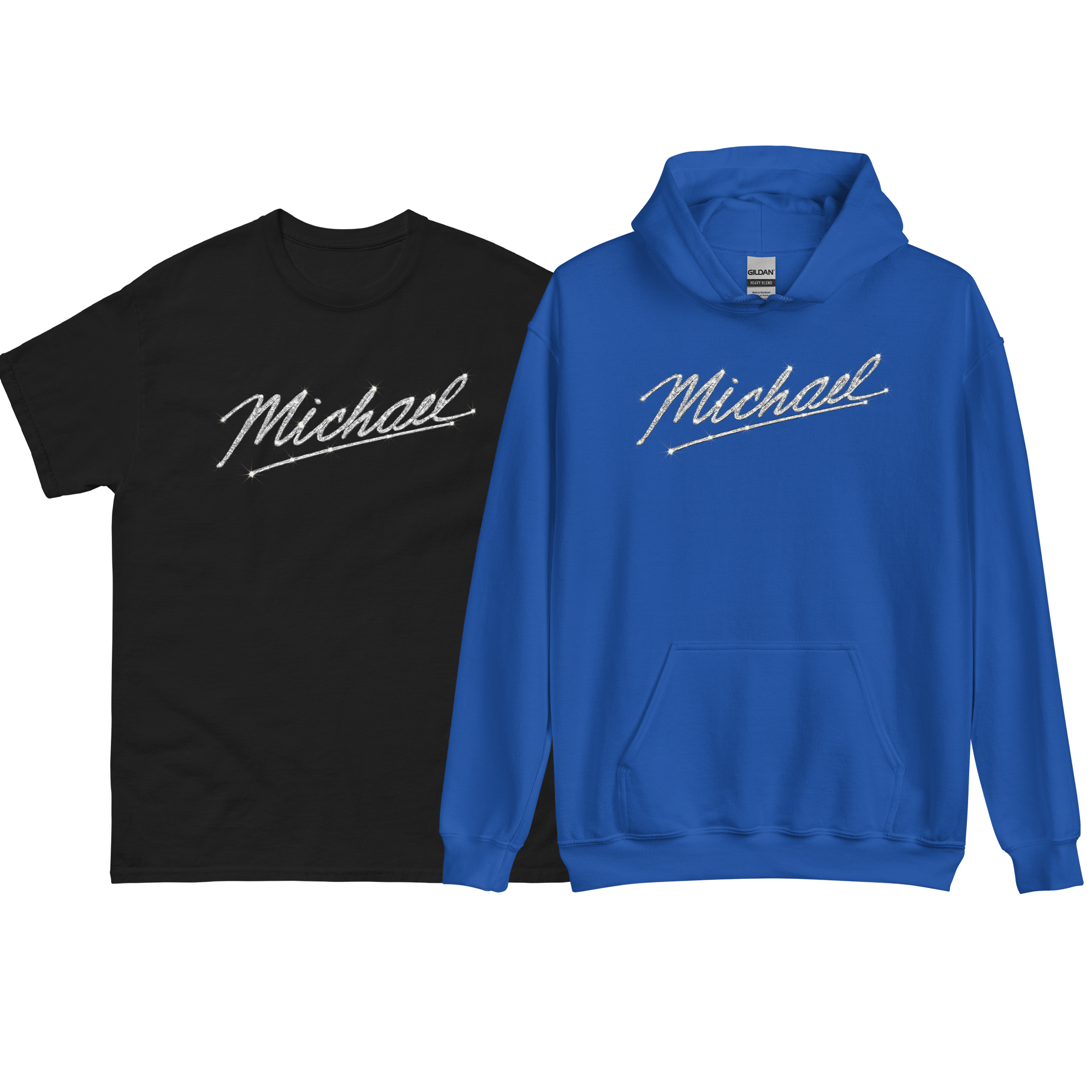 Michael Thriller Font - Black + Royal Blue.png