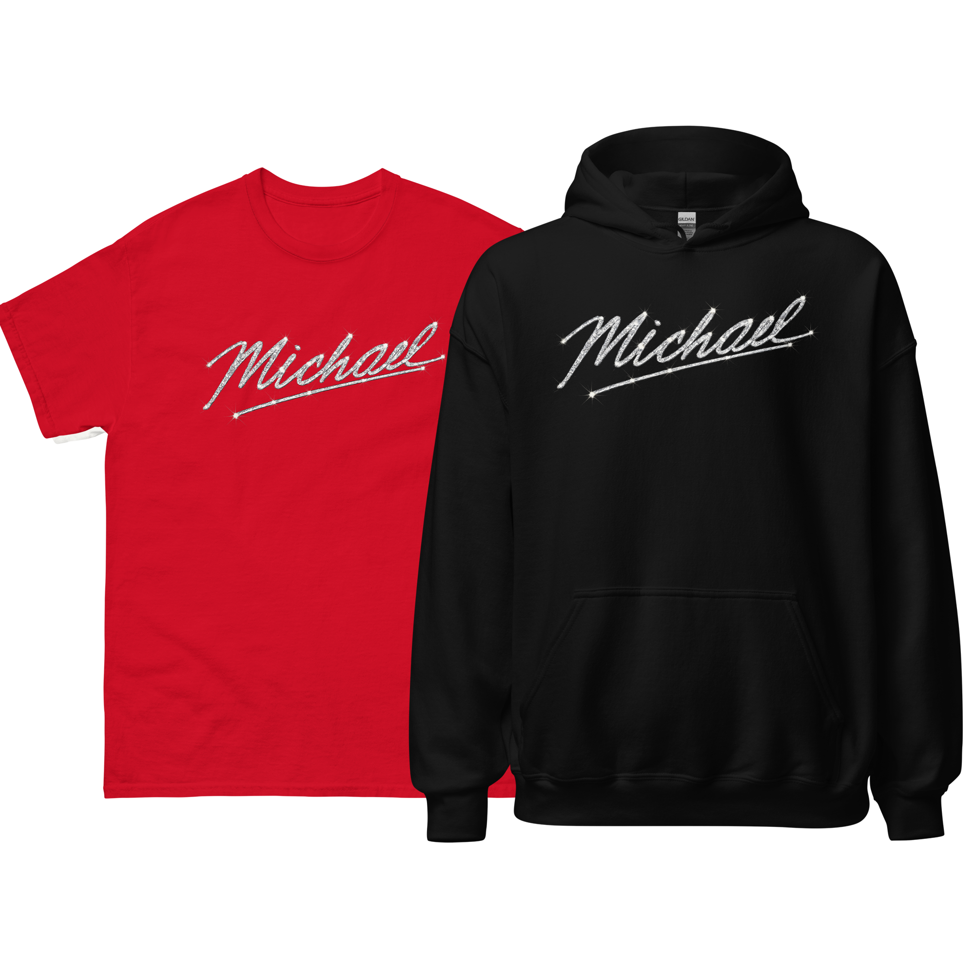 Michael Thriller Font - Red + Black Blue.png