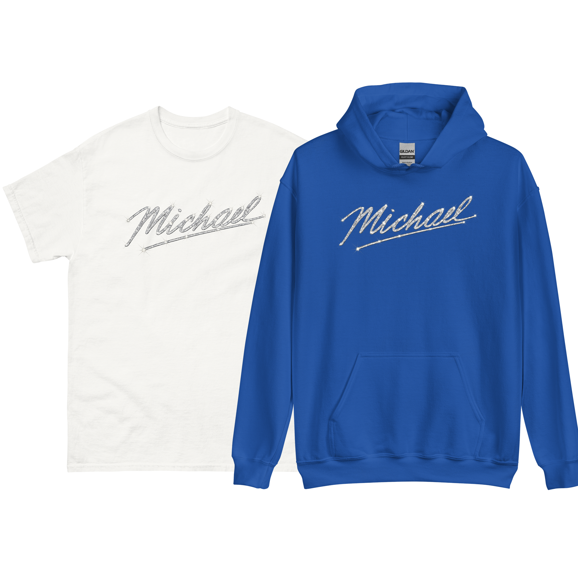 Michael Thriller Font - White + Royal Blue.png