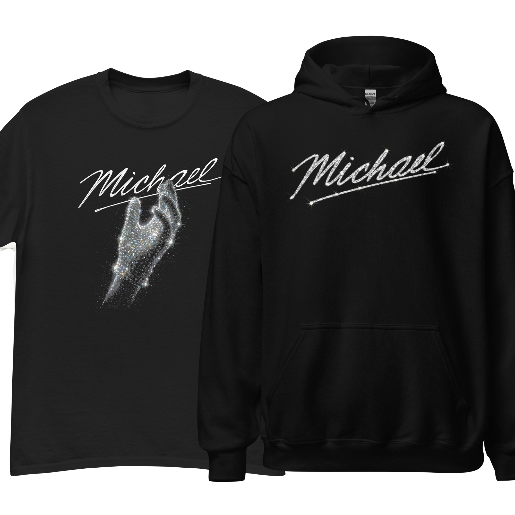 Michael Billie Jean + Thriller - Black and Black.png