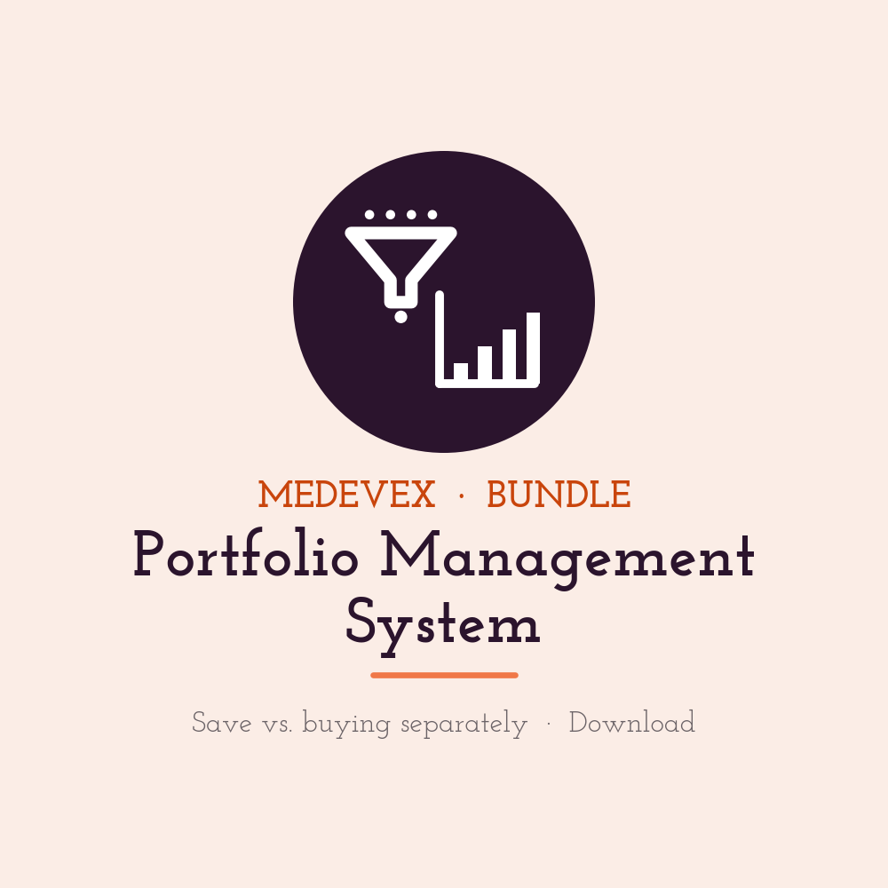 Portfolio Management System — Toolkit + Governance Pack