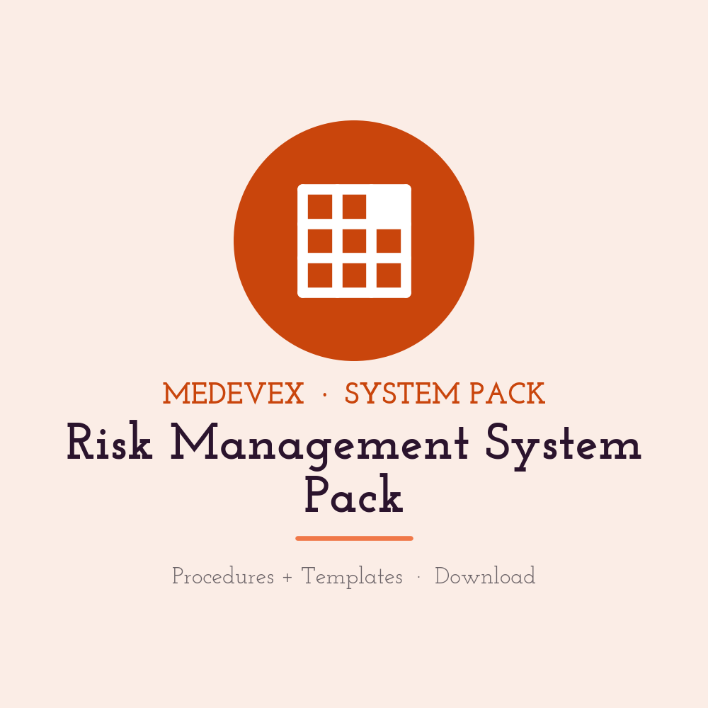 ISO 14971 Risk Management System Pack — Procedure + Templates