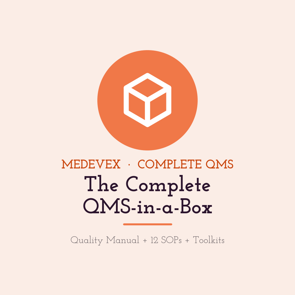 QMS-in-a-Box — Complete Medical Device Quality System