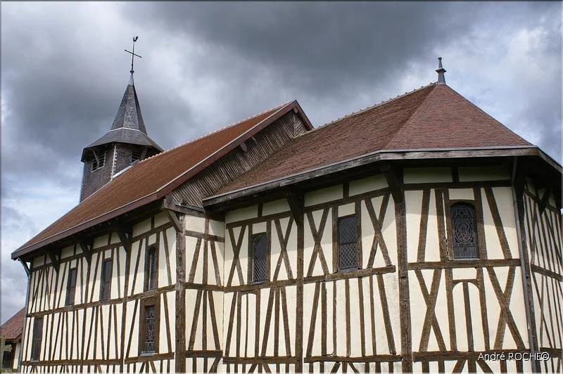 Eglise à pan de bois