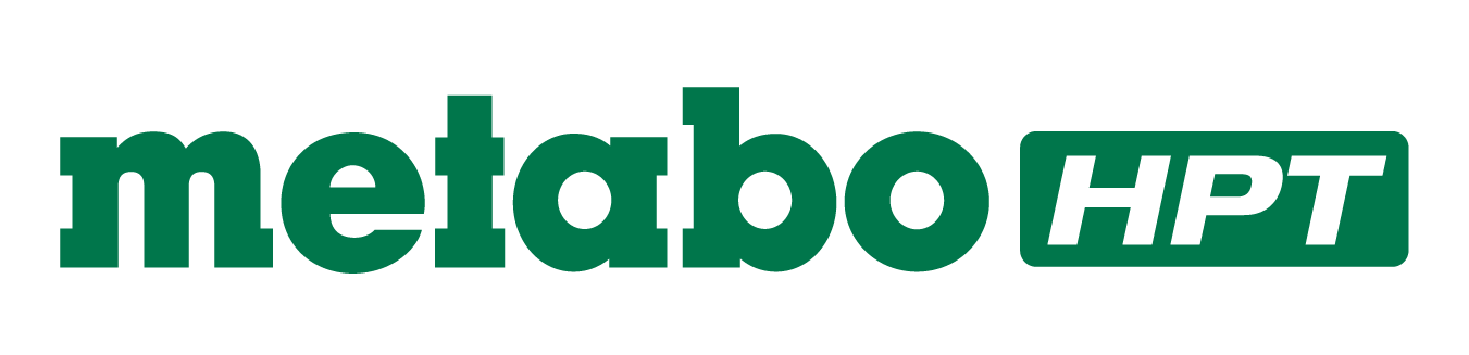 Metabo HPT logo in black and green colors.
