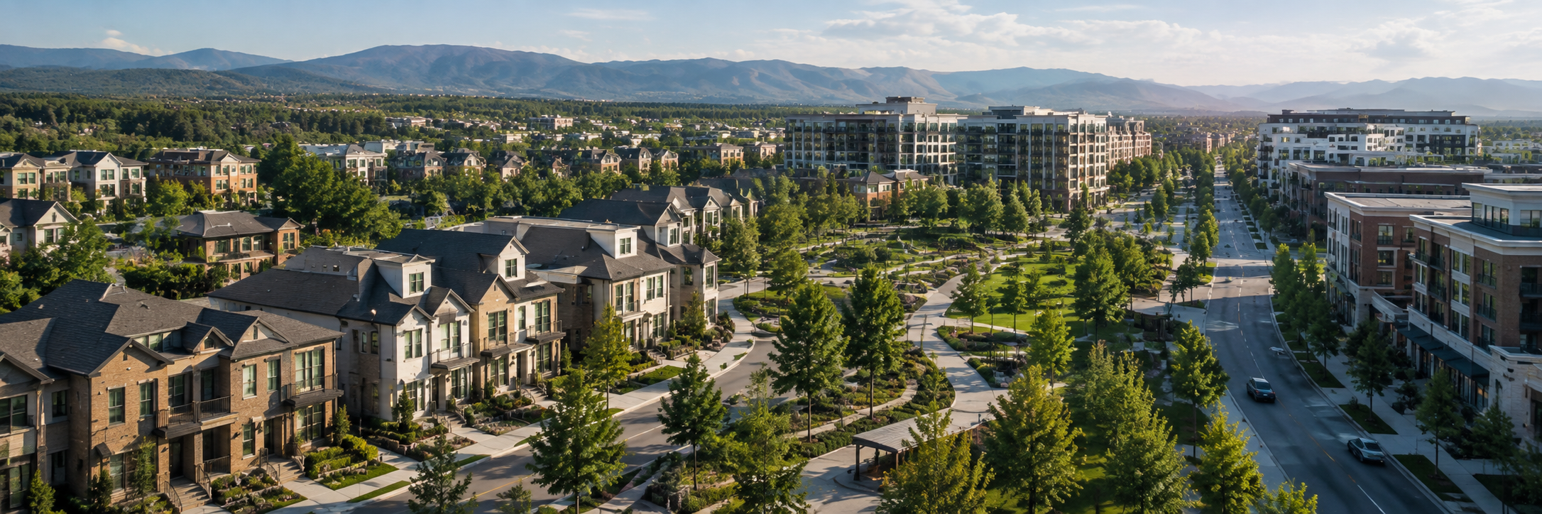 Planned residential and mixed-use community reflecting disciplined ownership and long-term value creation