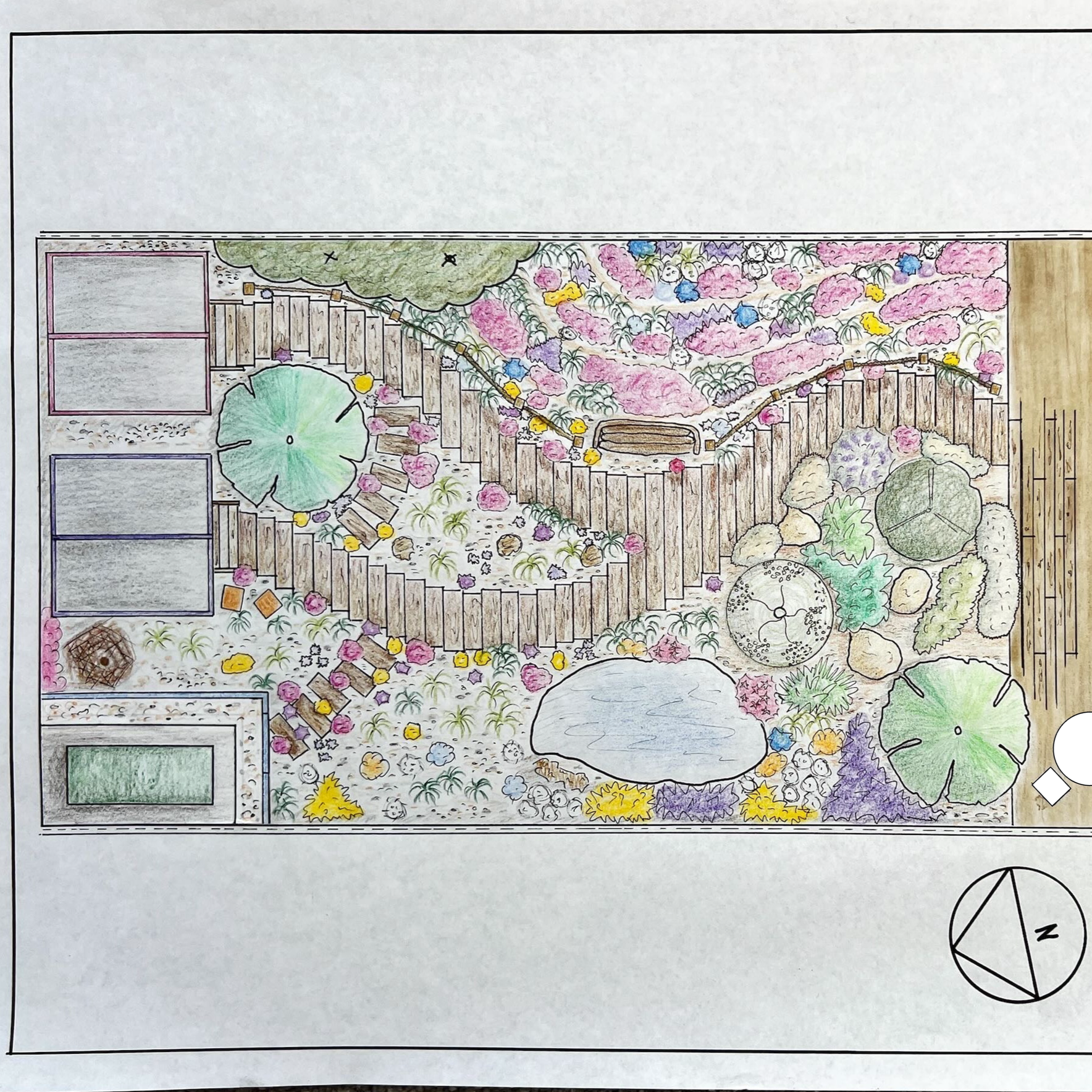 Coastal garden inspired by the South coast