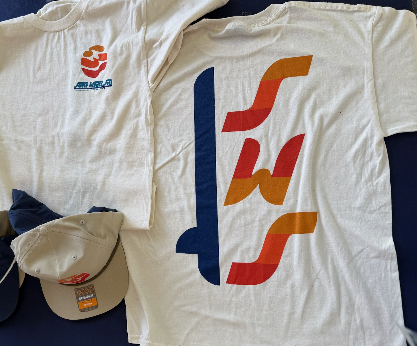 SurfWakeSki tshirt