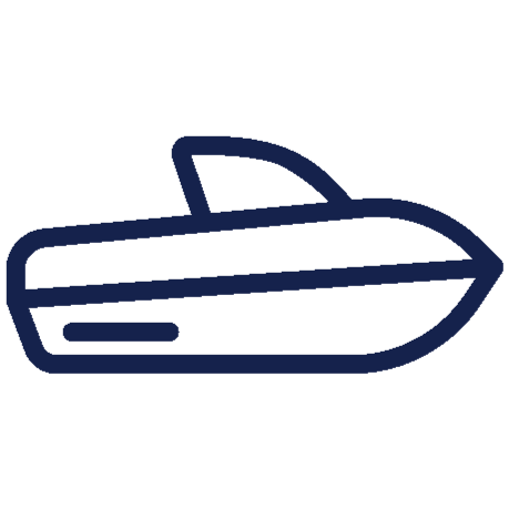 icon of ski boat