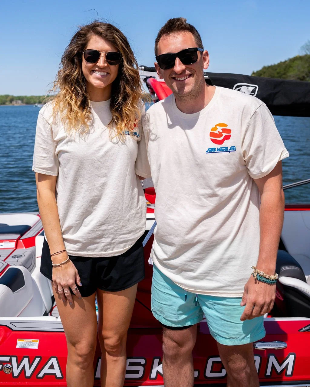 Tim & Audrey of Surf, Wake, Ski on Lake Norman, NC