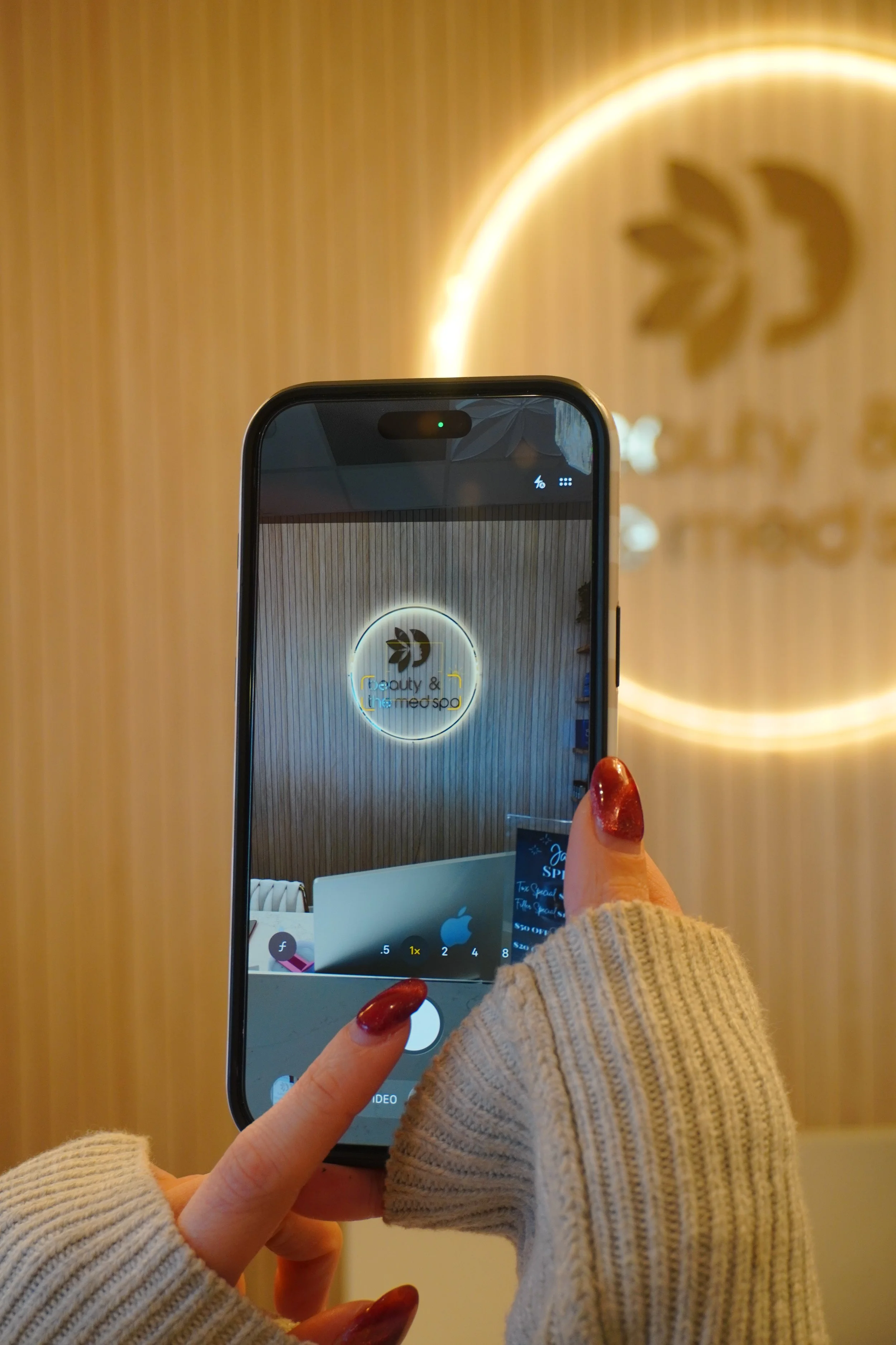 Front Desk at Beauty and the Med Spa