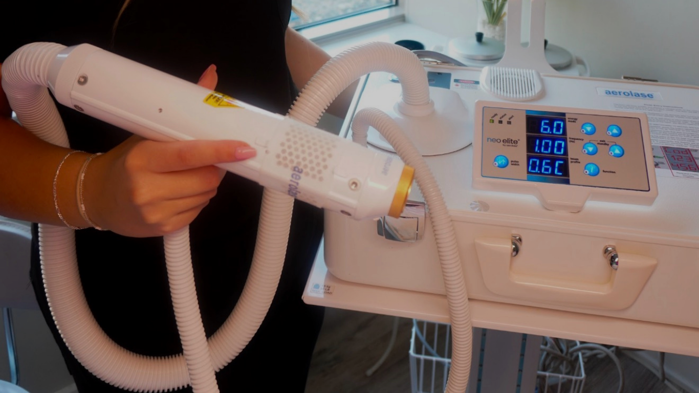 Aerolase skin rejuvenation at Beauty and the Med Spa.