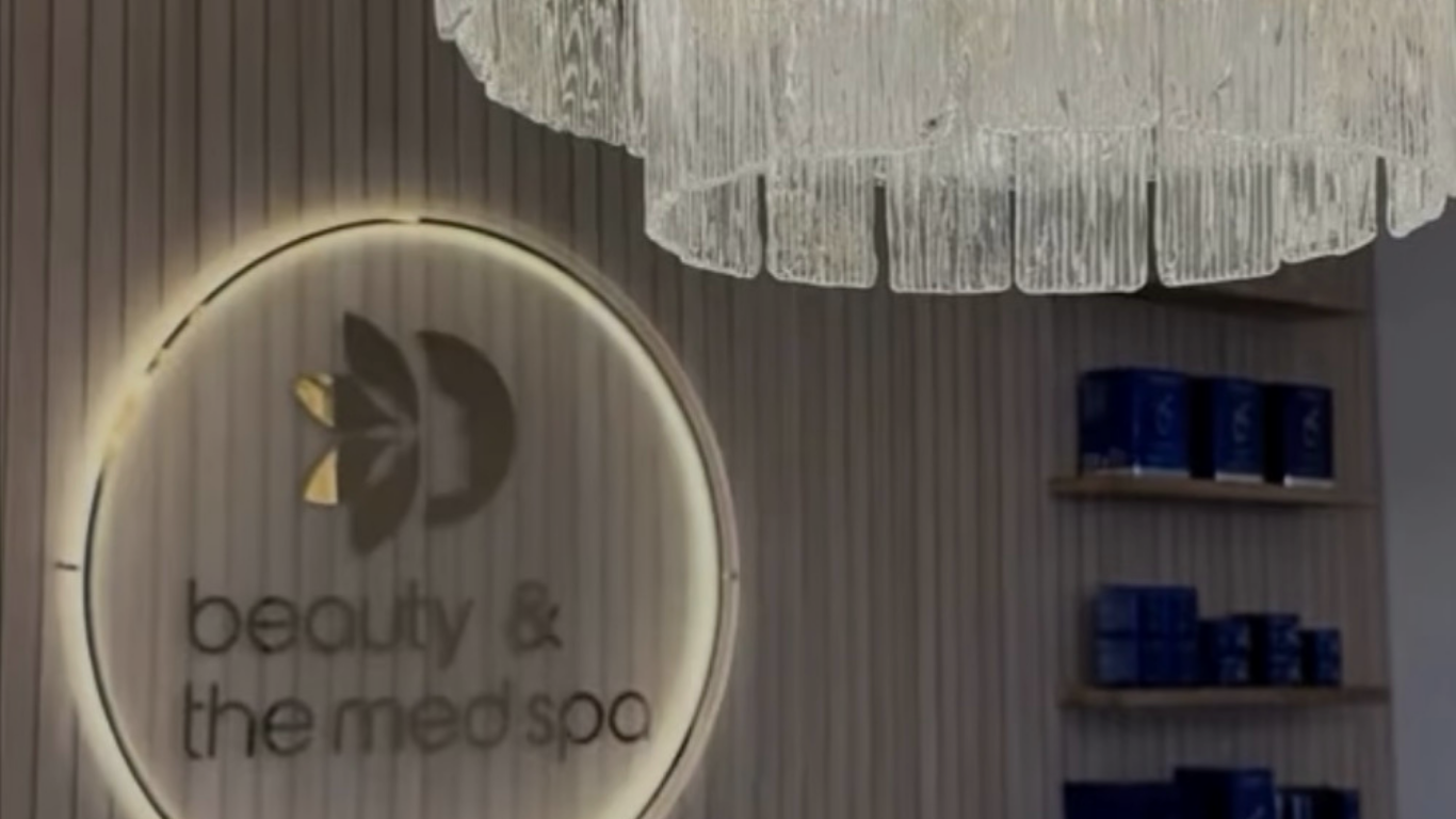 Front desk of Beauty and the Med Spa